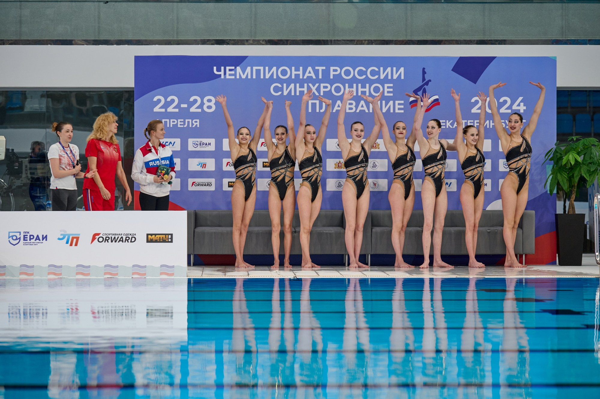 Чемпионат России Синхронное плавание 2024. Мезенцев Евгений фотограф