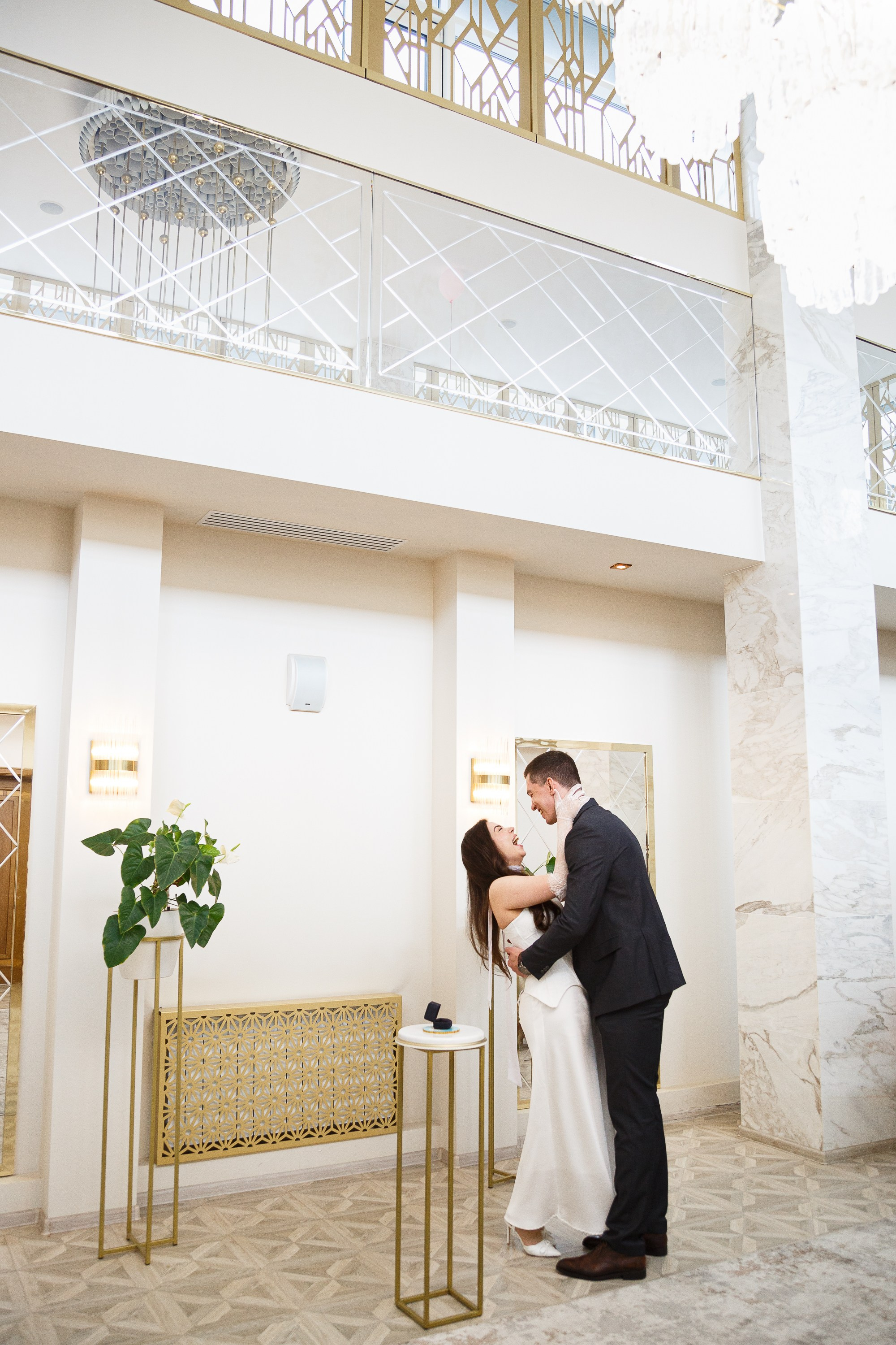 Съемка росписи во дворце бракосочетания № 4. Свадебный фотограф Юревич Арсений.