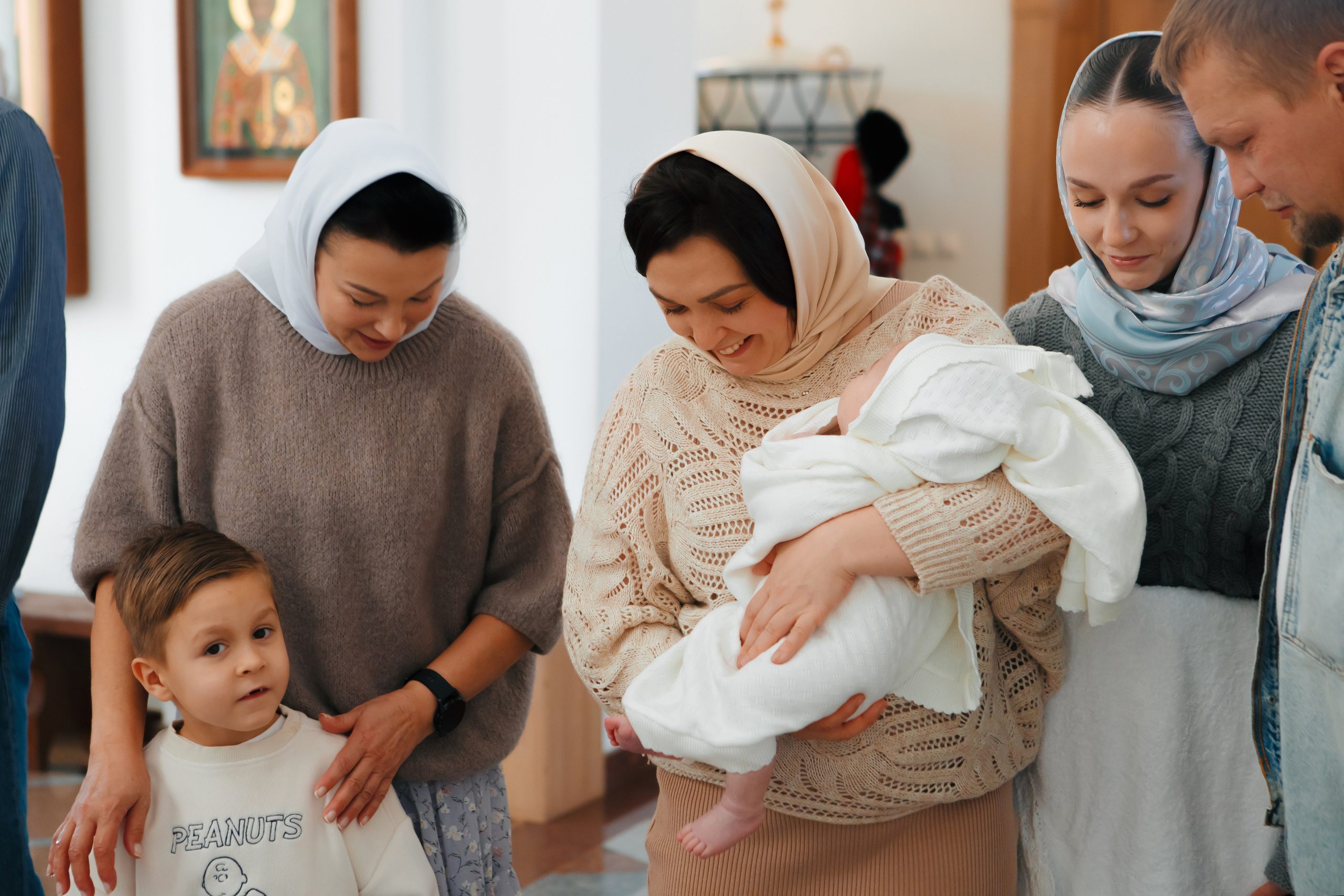 Крестины Давида. Фотограф Александра Рышкова