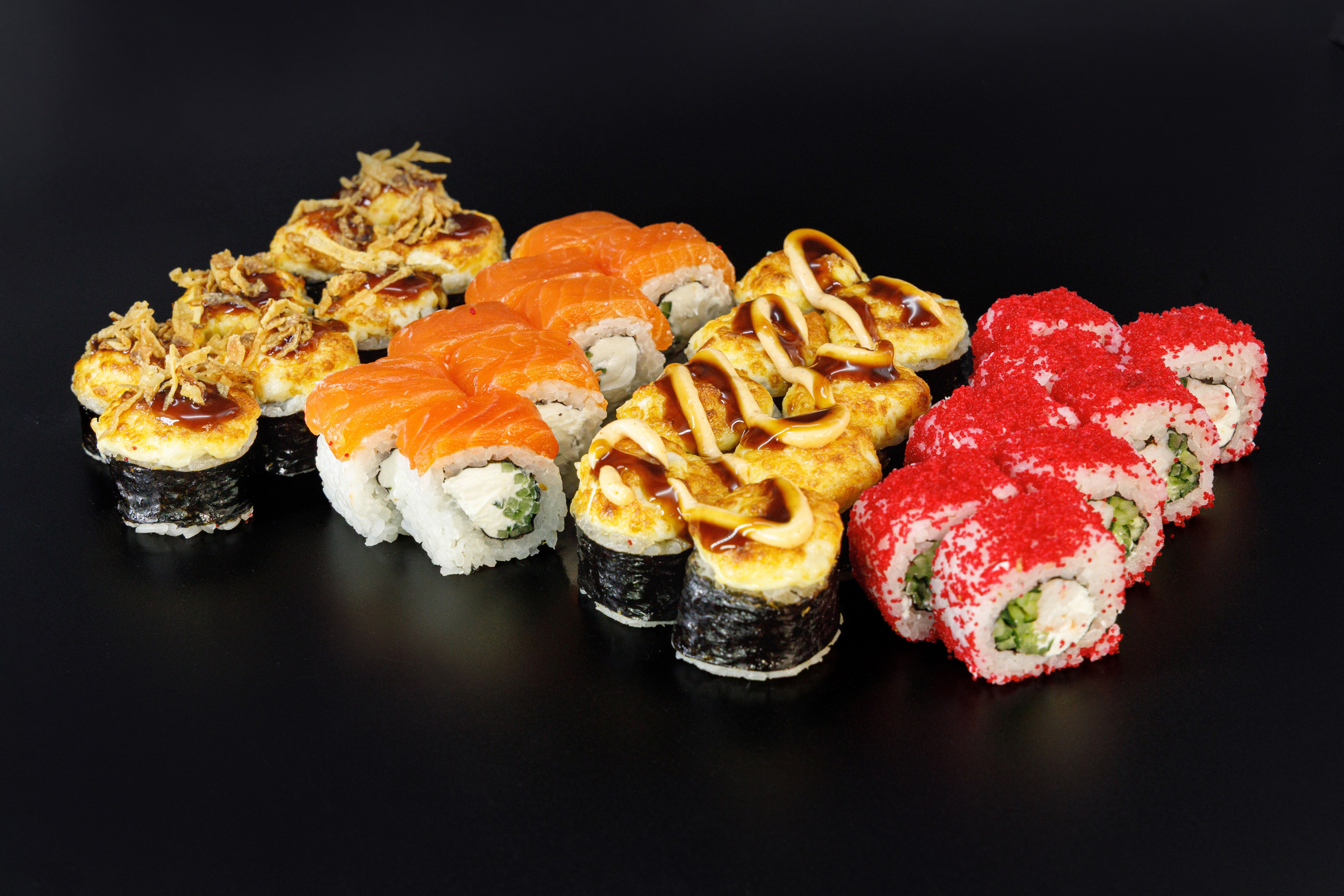 Меню компании Sushi Ninja. Фотохудожник Наталия Кирсанова