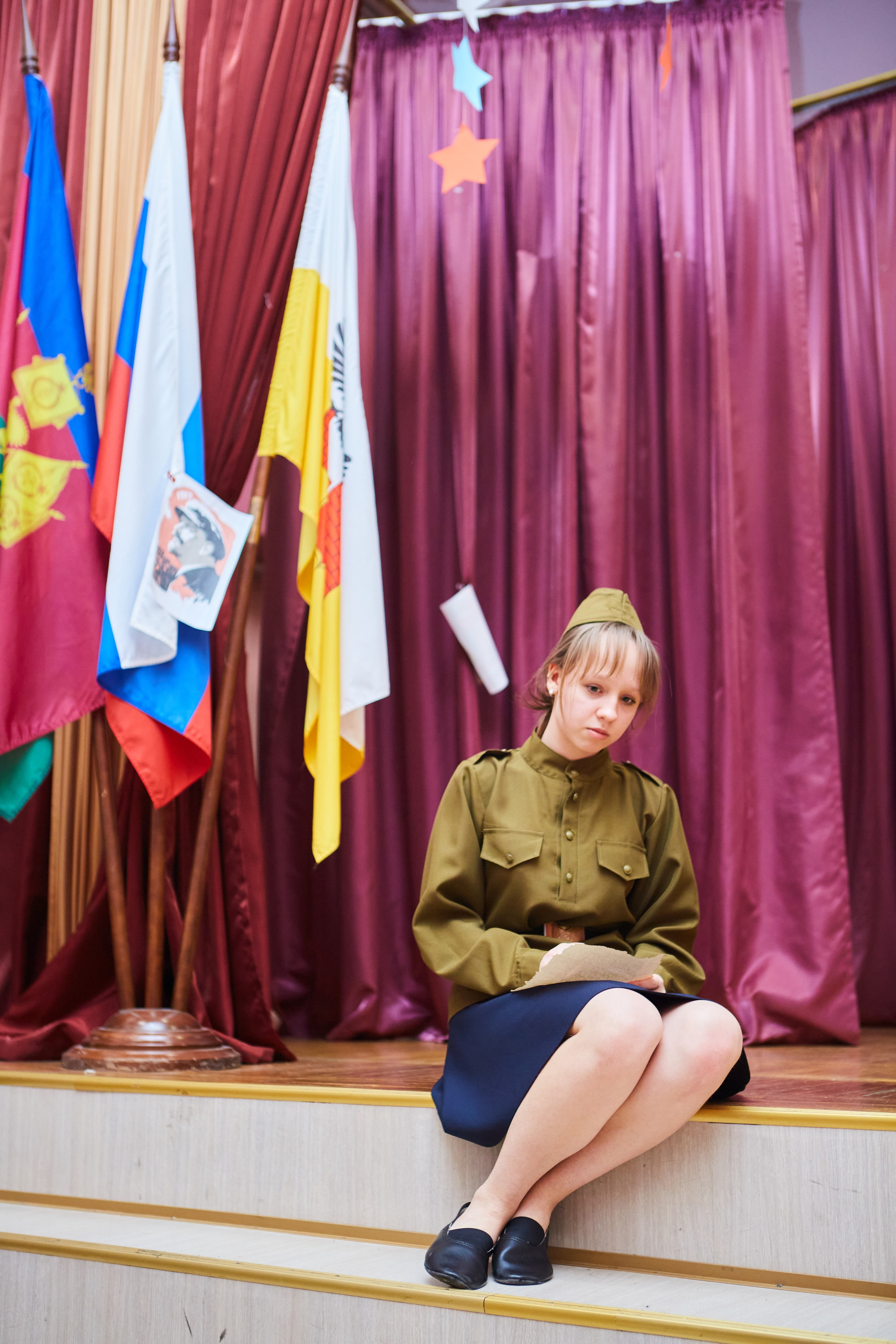 Спектакль в школе к 9 мая. Фотохудожник Наталия Кирсанова