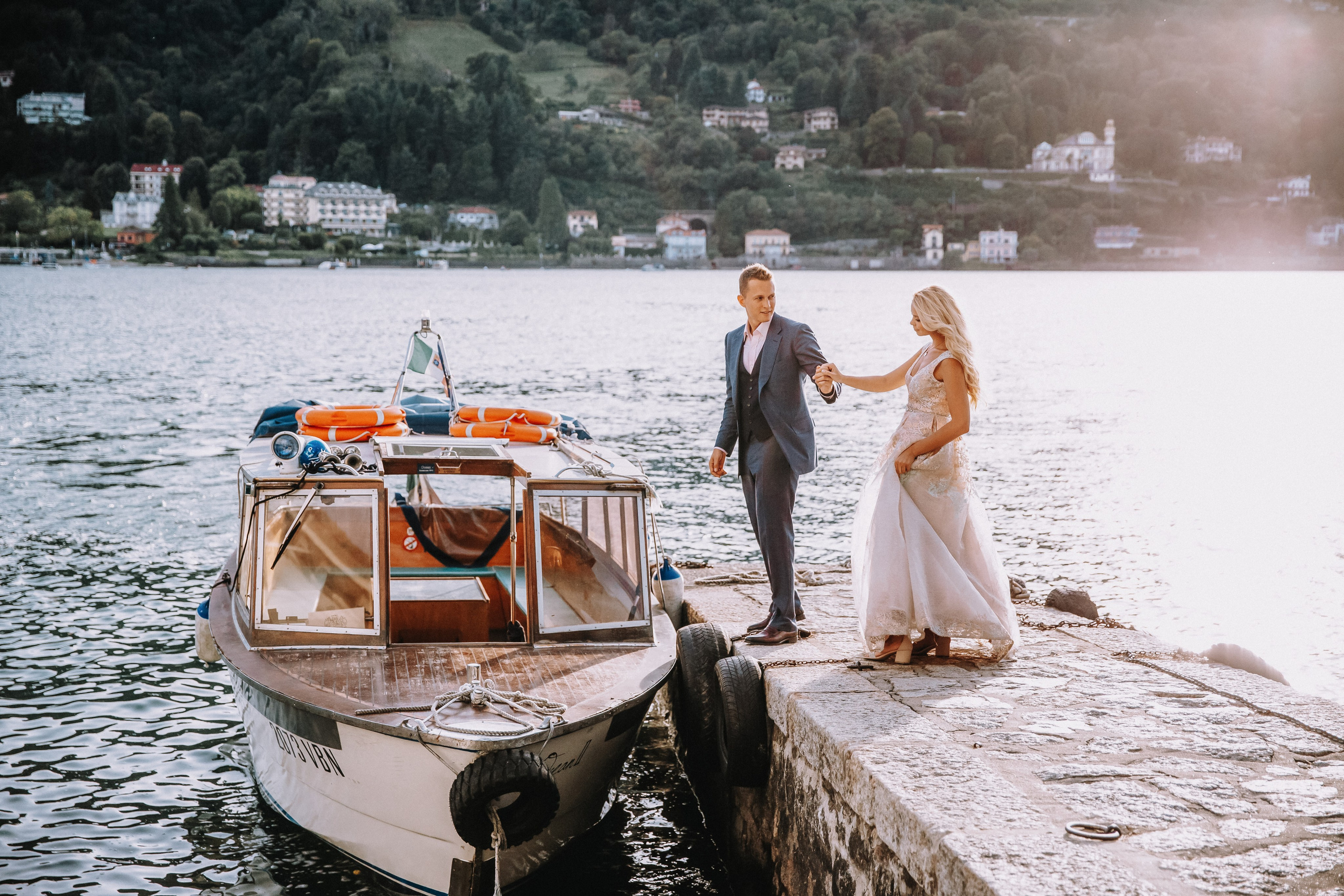 Свадьба в Италии (озеро Маджоре). Фотограф и видеограф Анна Домашенко