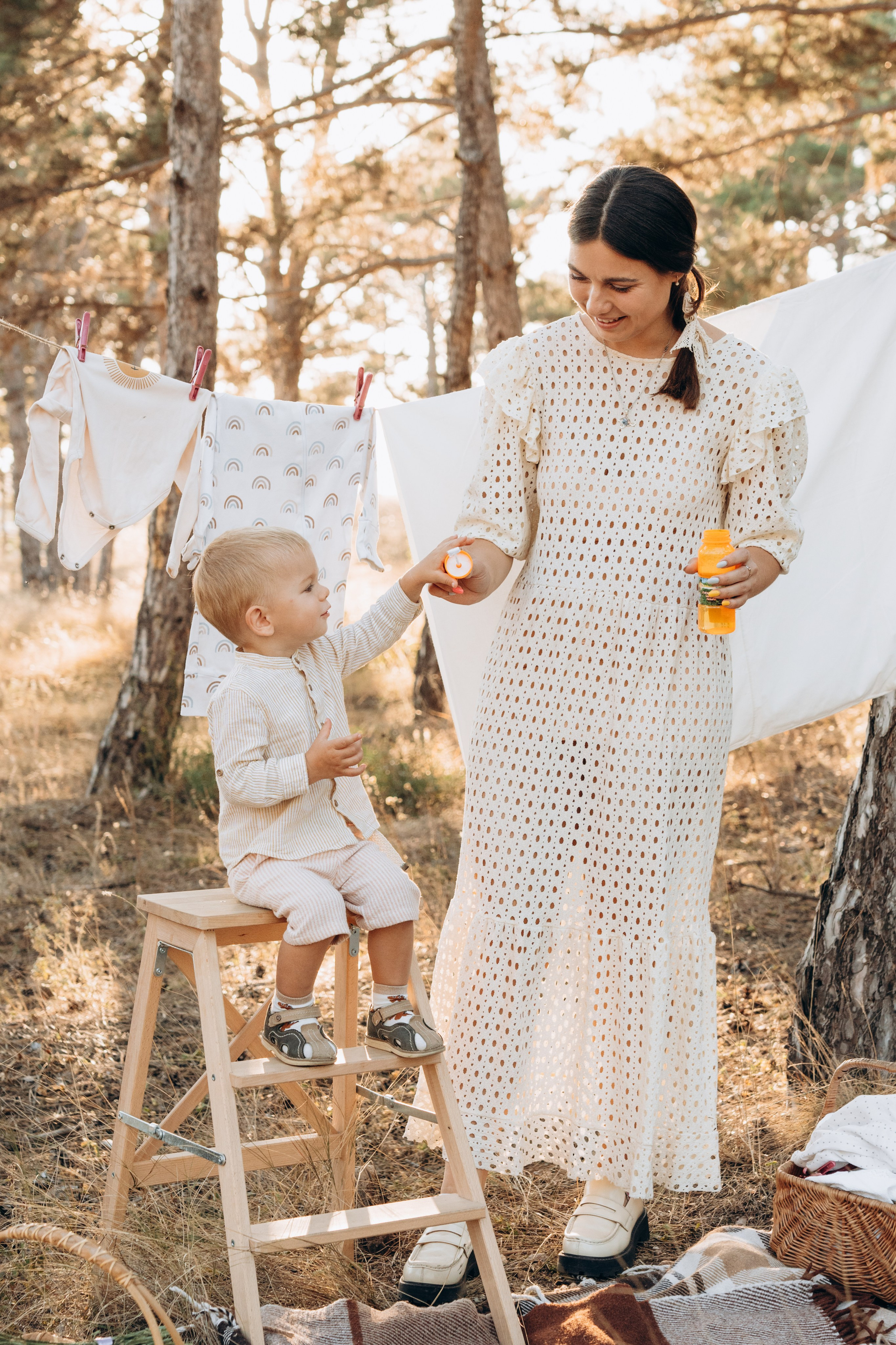 Пикник на природе | Семейная съемка. Портретный свадебный фотограф Крым | Евгения Щитенко