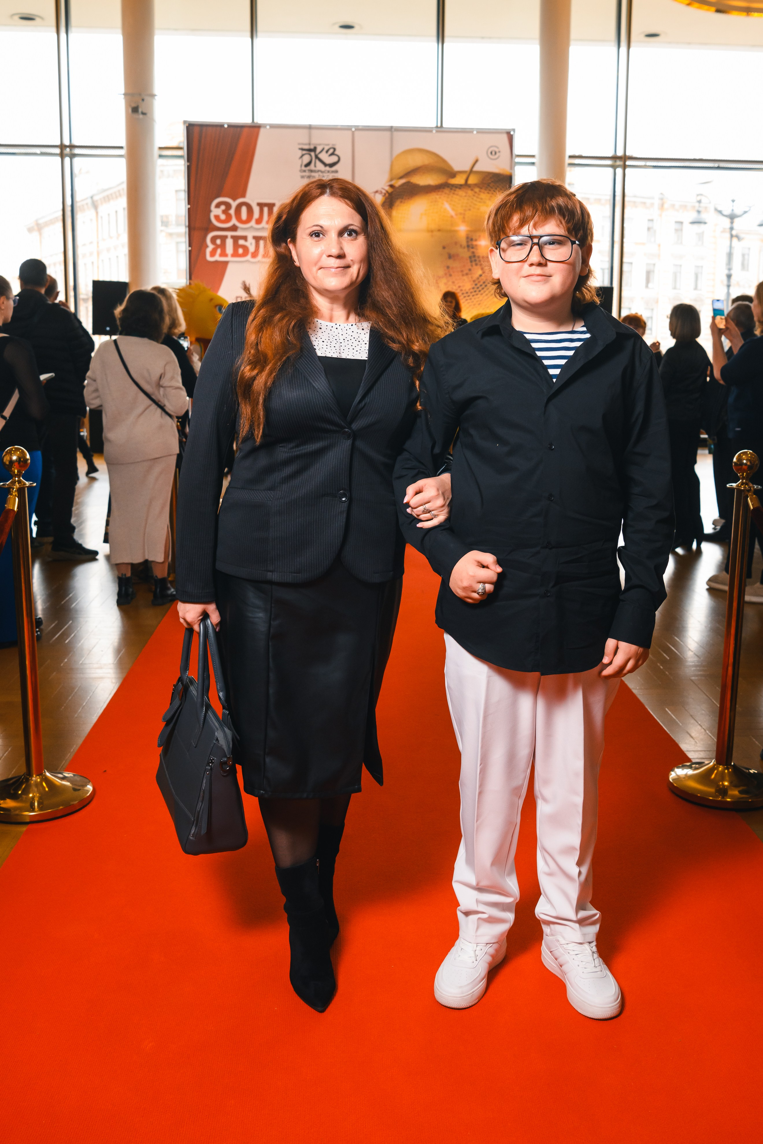 23 апреля, красная дорожка, БКЗ Октябрьский, г. Санкт-Петербург. Золотое яблочко