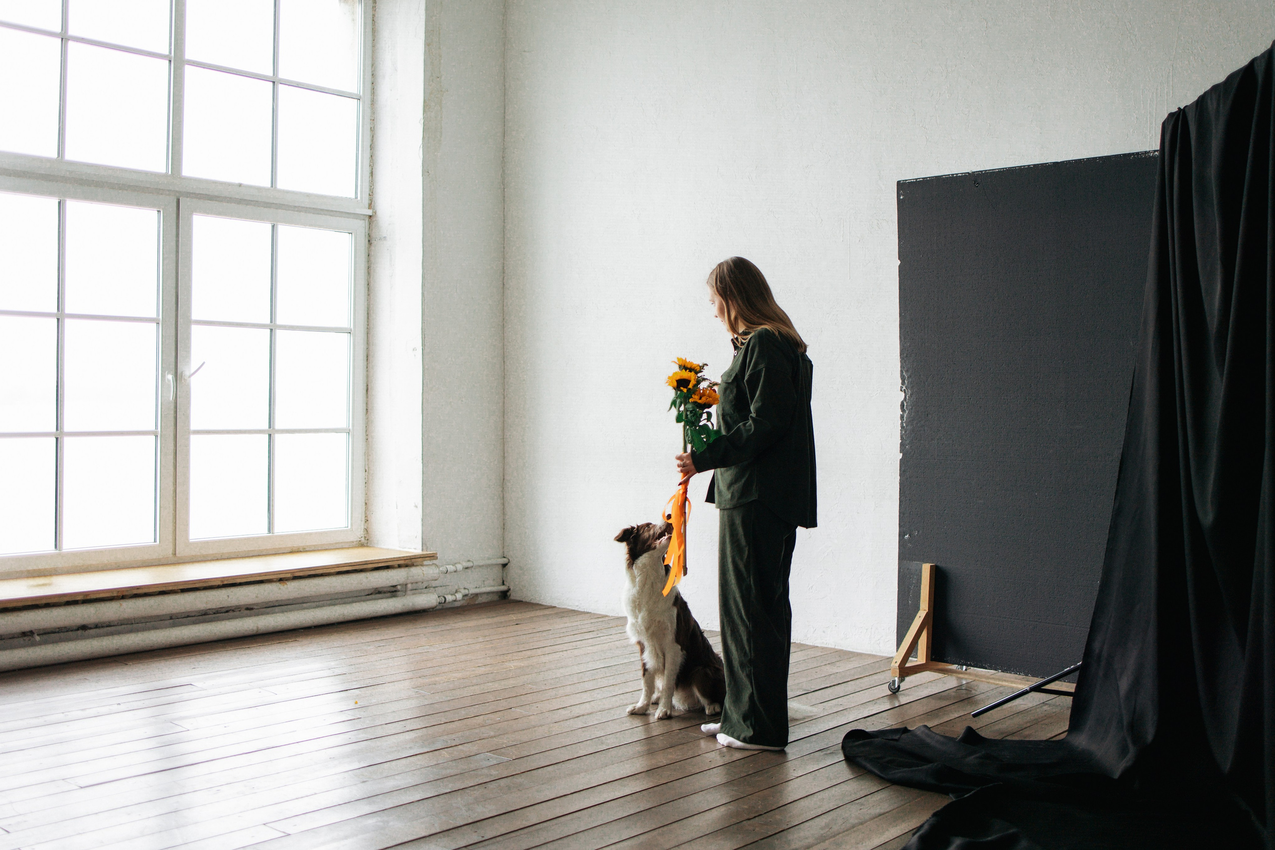 Настя и Симба. Фотограф — Анималист | Санкт-Петербург