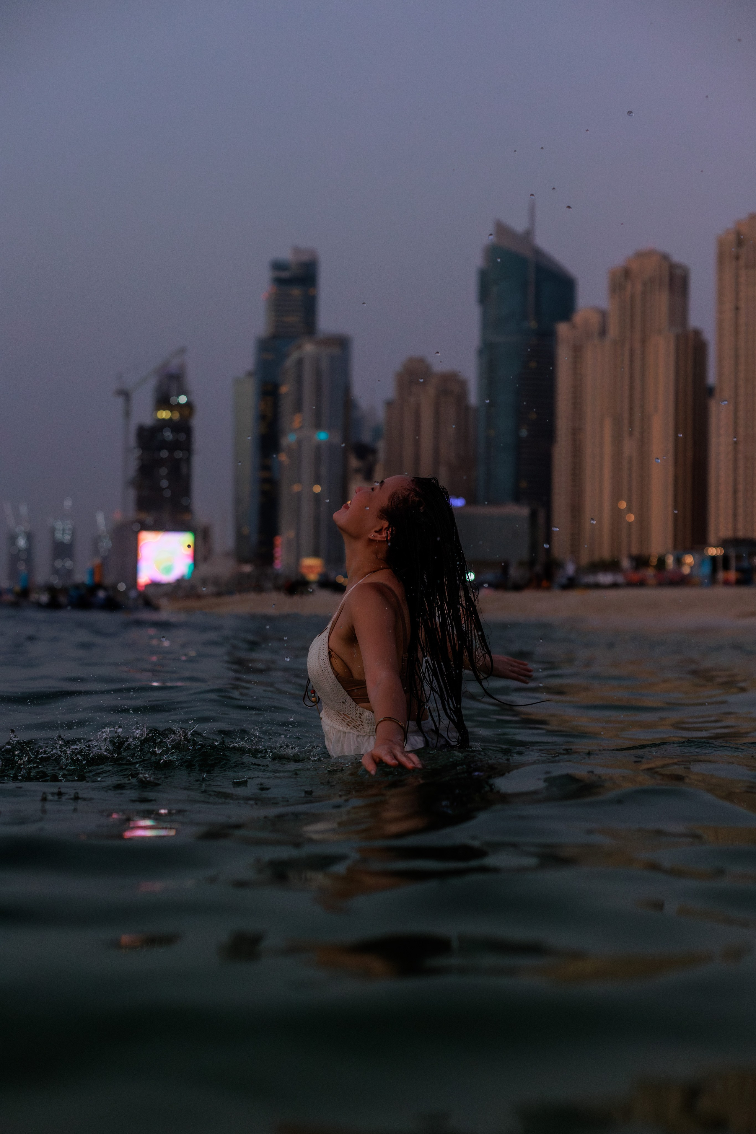 Dubai Marina Beach. Photographer in Saint-Petersburg and Moscow Max Spector