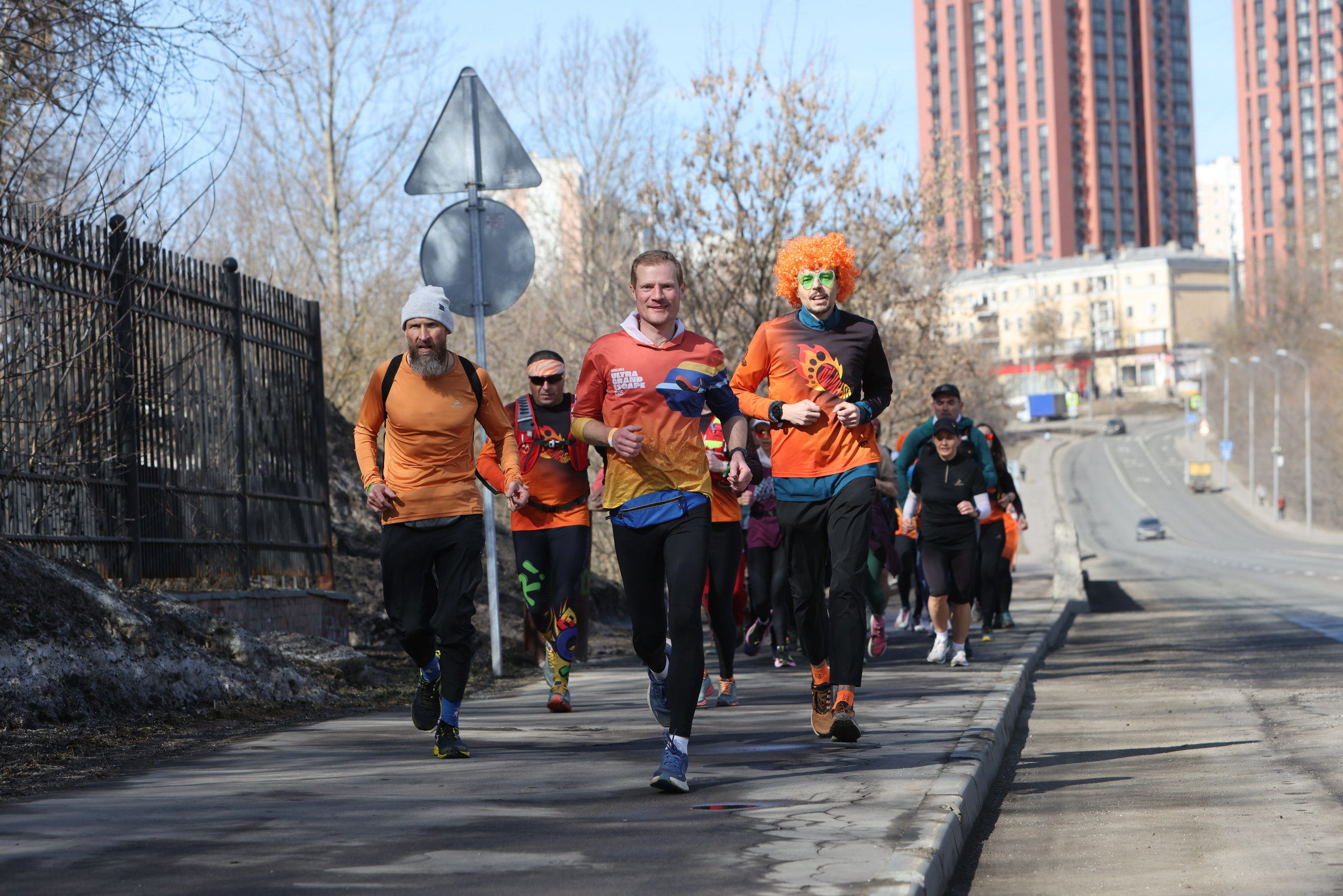 Марафон у дома, Тушиноги, 22.03.26. Фотограф Сергей Ловкий