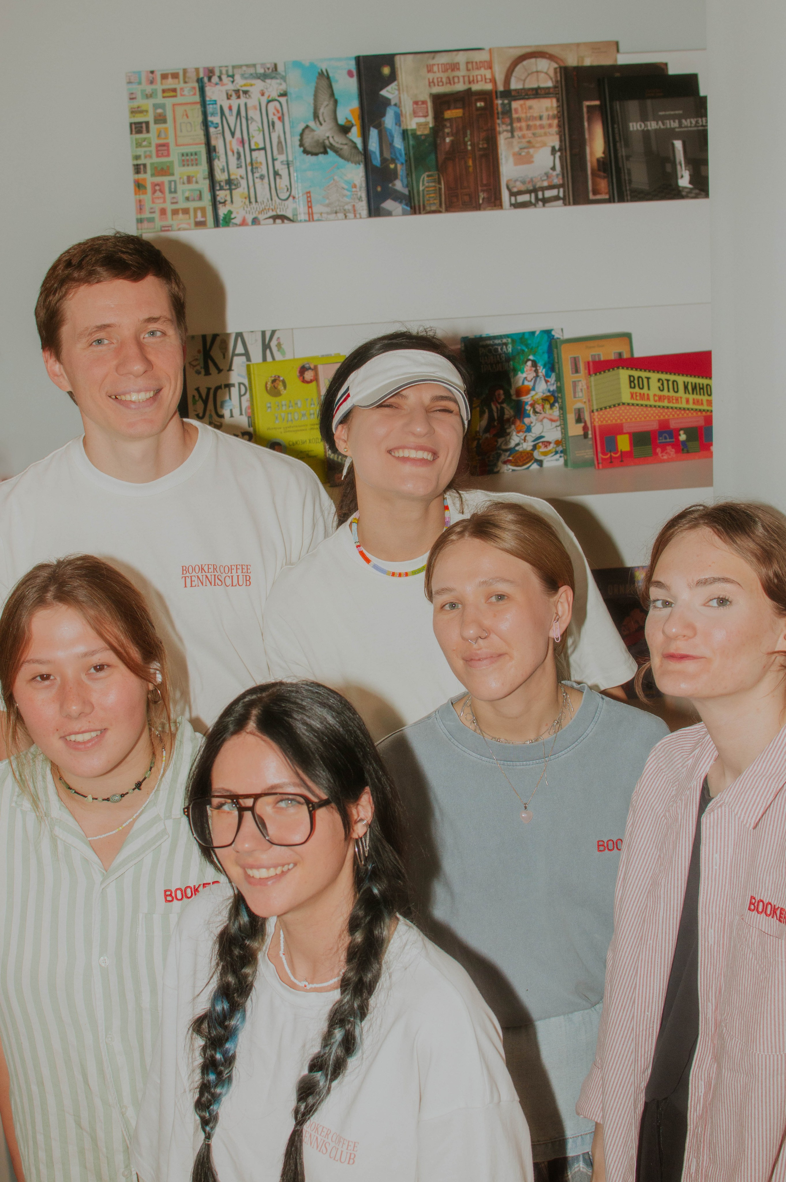 Команда кофейни Booker. Фотограф Анастасия Лощакова в Москве