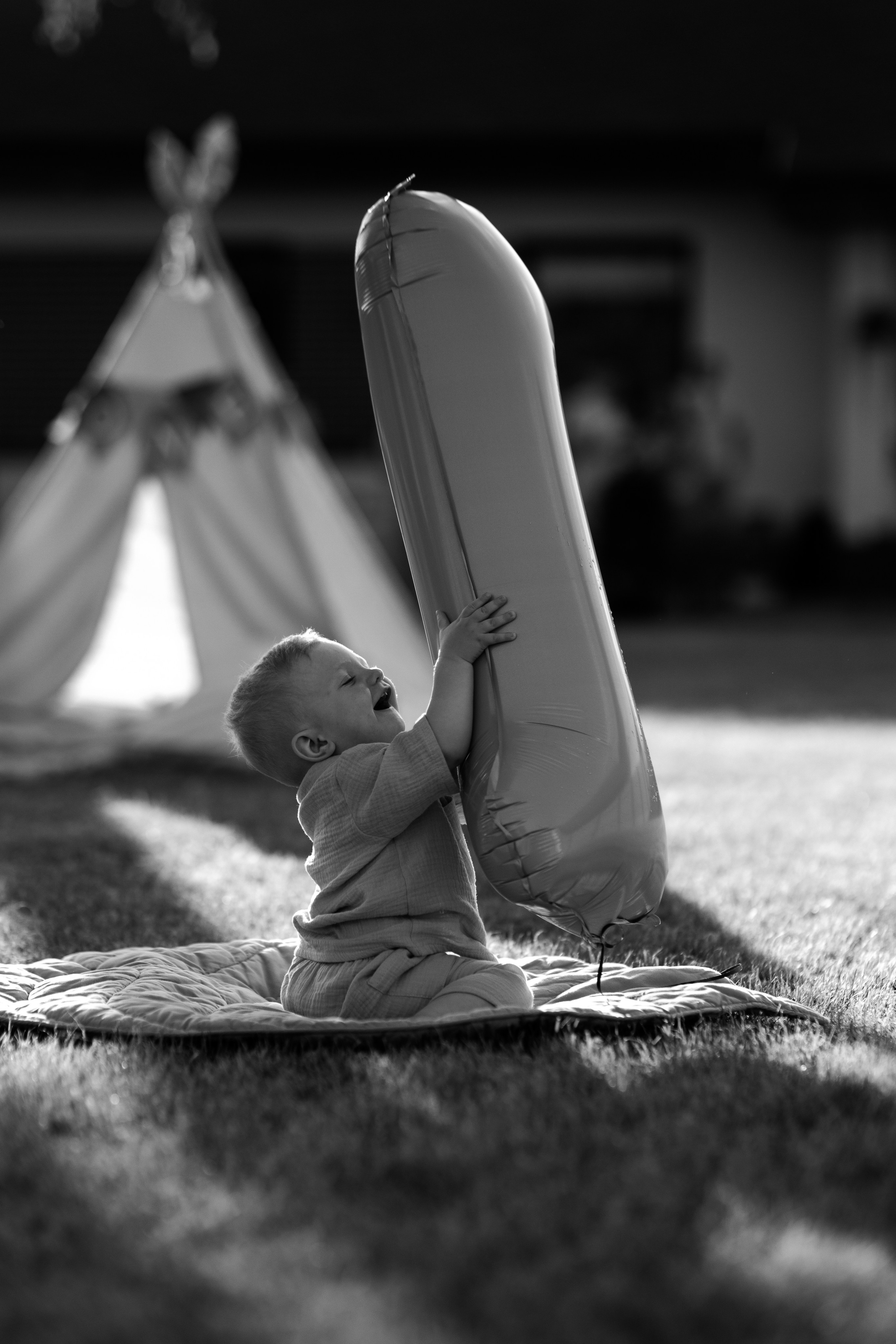 Максику 1 годик, отмечаем дома