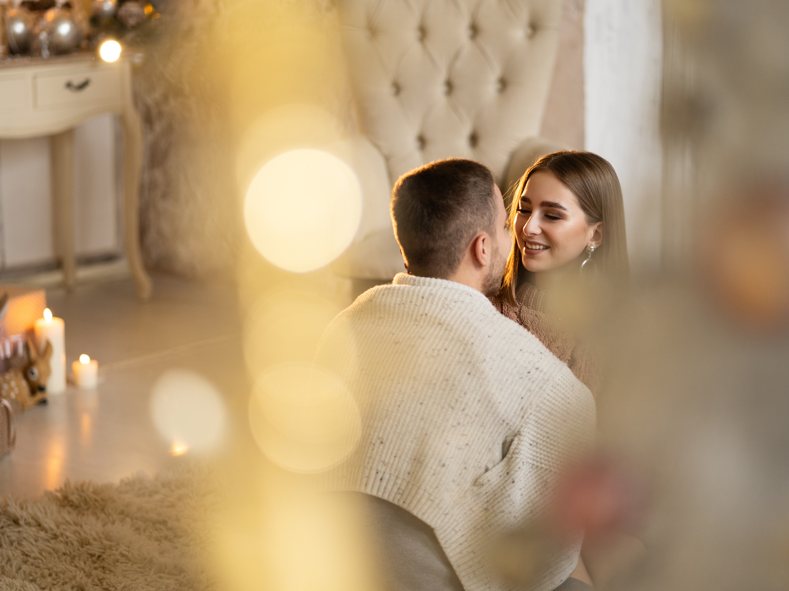 Новогодняя фотосессия Александр и Владислава. Фотограф в Тюмени Алиса Абрашина