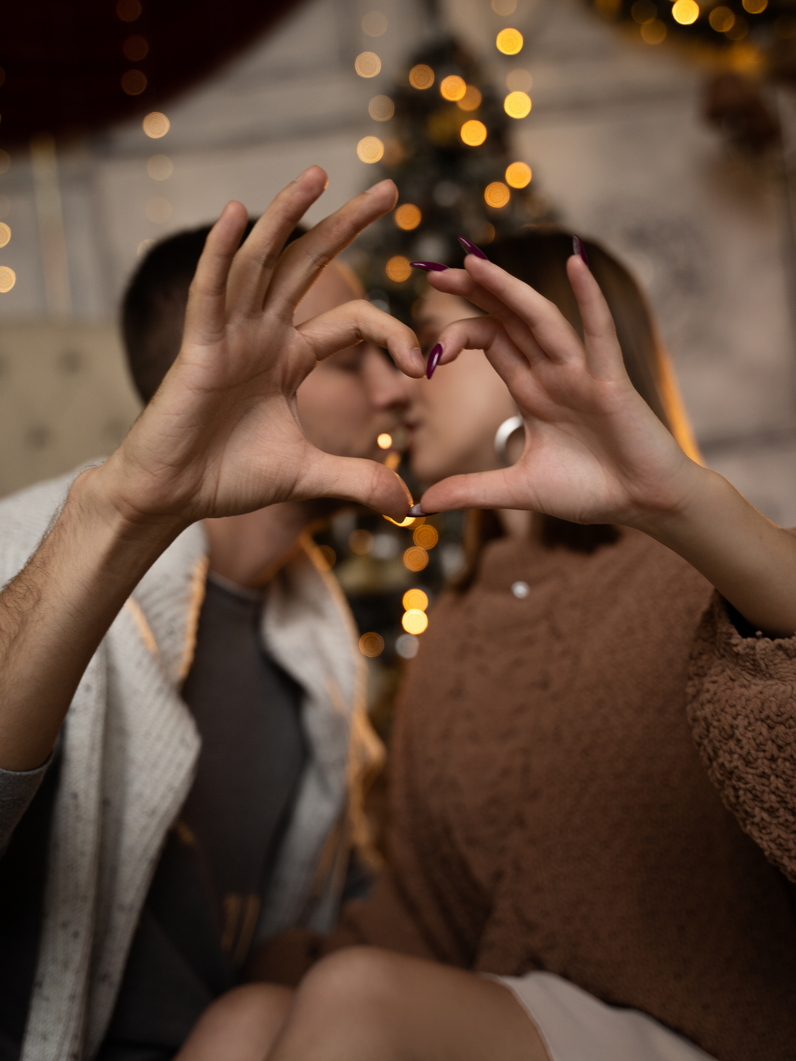 Новогодняя фотосессия Александр и Владислава. Фотограф в Тюмени Алиса Абрашина