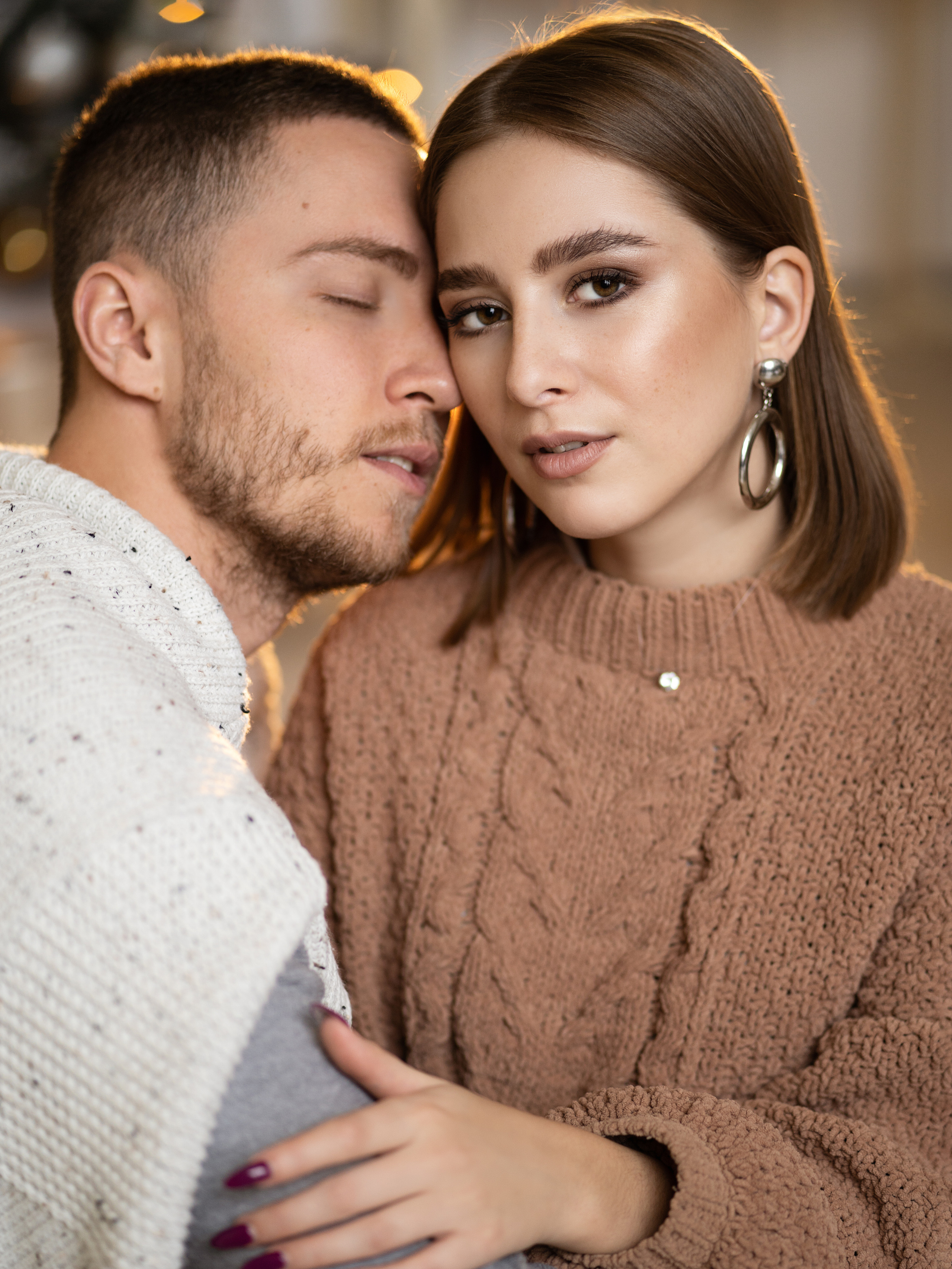 Новогодняя фотосессия Александр и Владислава. Фотограф в Тюмени Алиса Абрашина