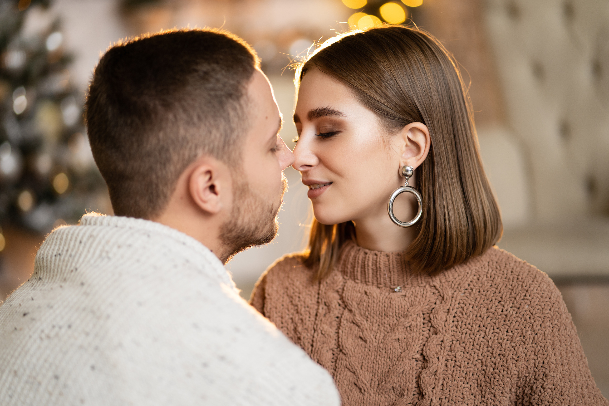 Новогодняя фотосессия Александр и Владислава. Фотограф в Тюмени Алиса Абрашина