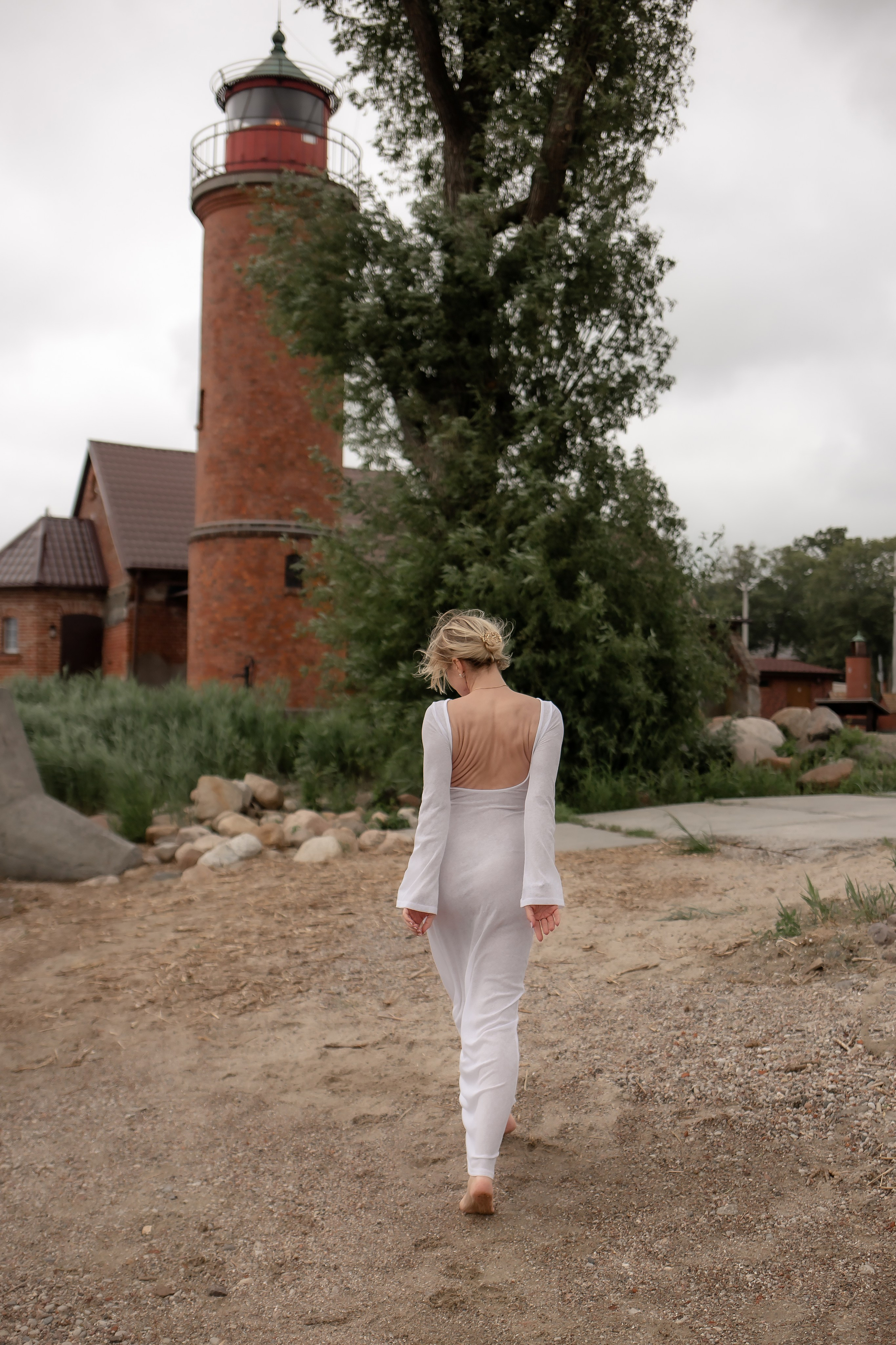 Катя. Маяк в Заливино. Фотограф в Калининграде Решетникова Алина