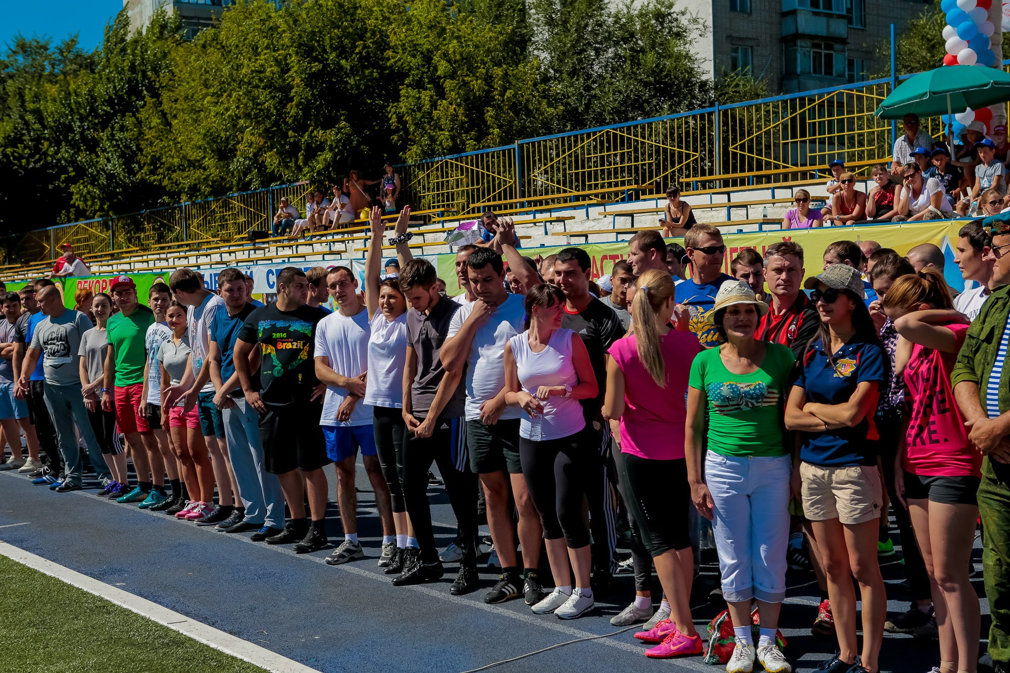 День Физкульт. Максим Матвийченко и Виктория Басова профессионалы своего дела