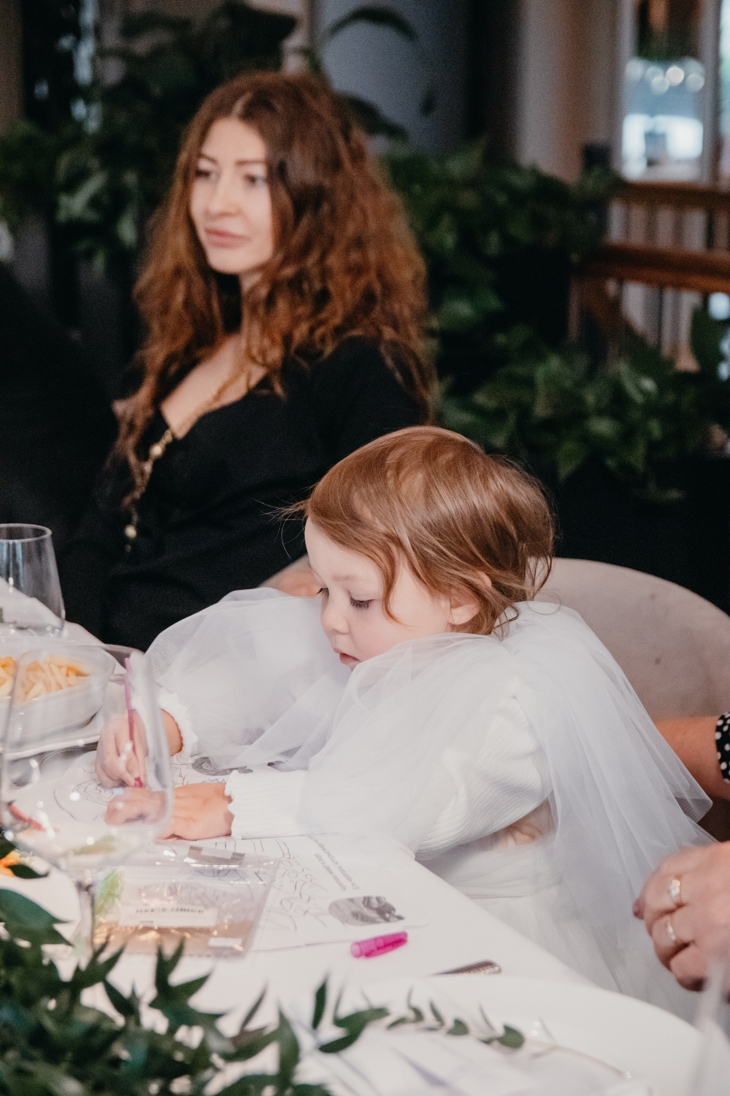 Свадебный ужин. Семейный фотограф в Москве