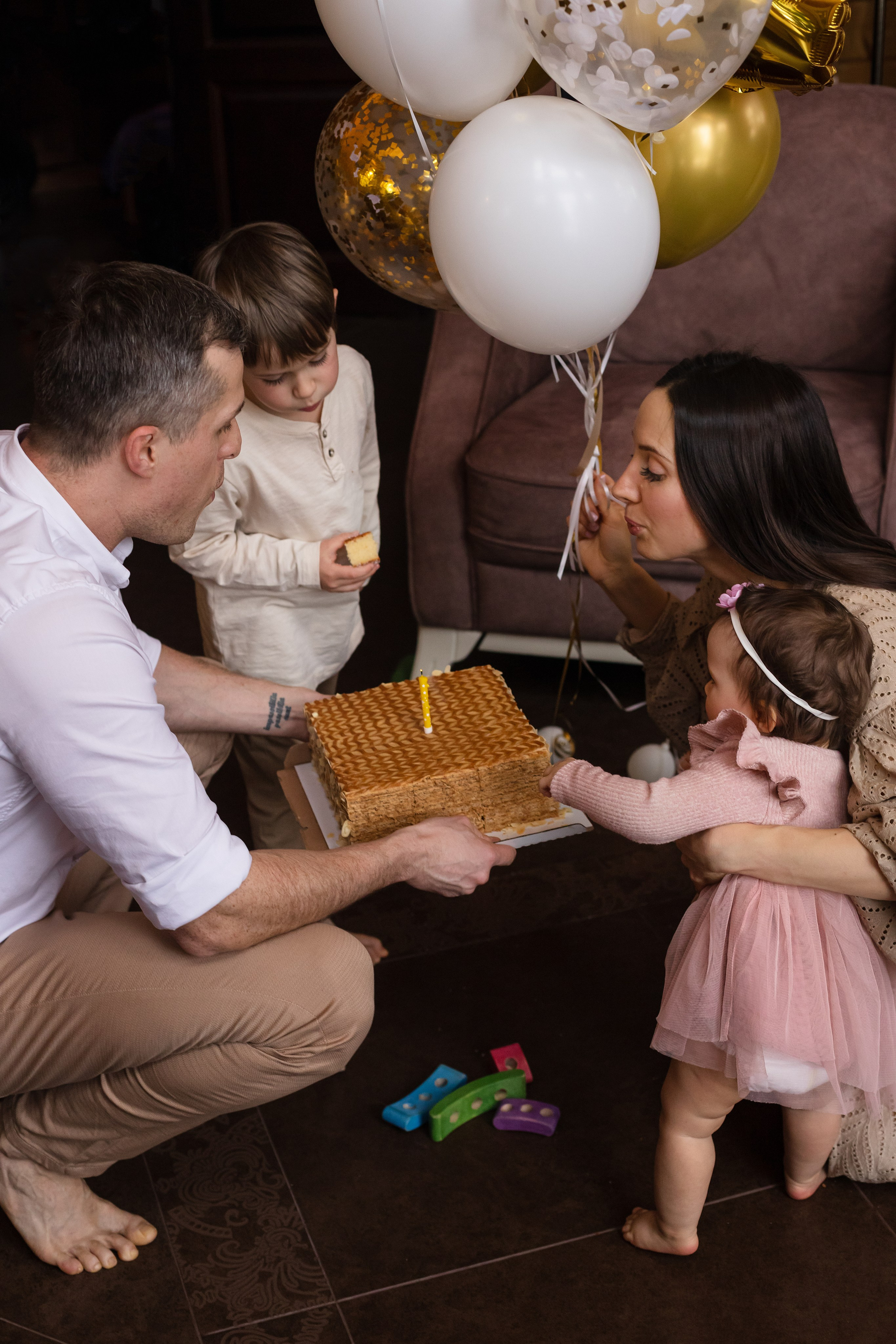 Даша и семья. Свадебный фотограф Екатерина Чаусова