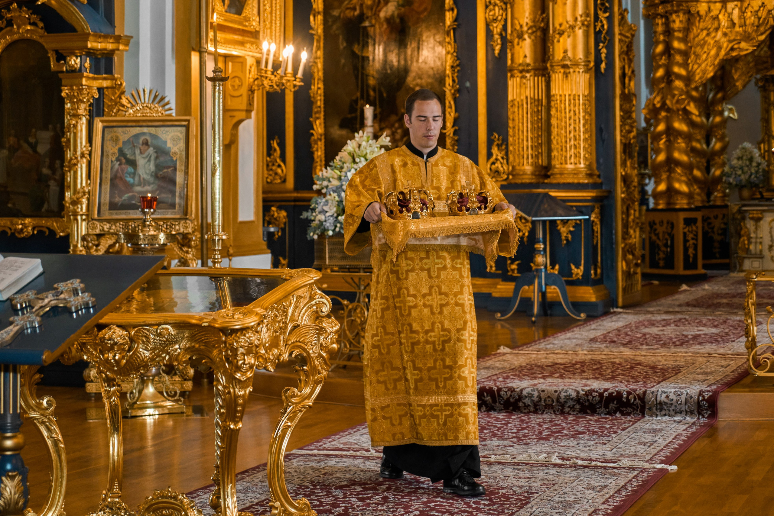 Венчание в Соборе Живоначальной Троицы. Контент- фотограф, рилсмейкер в Санкт- Петербурге Елена Грие