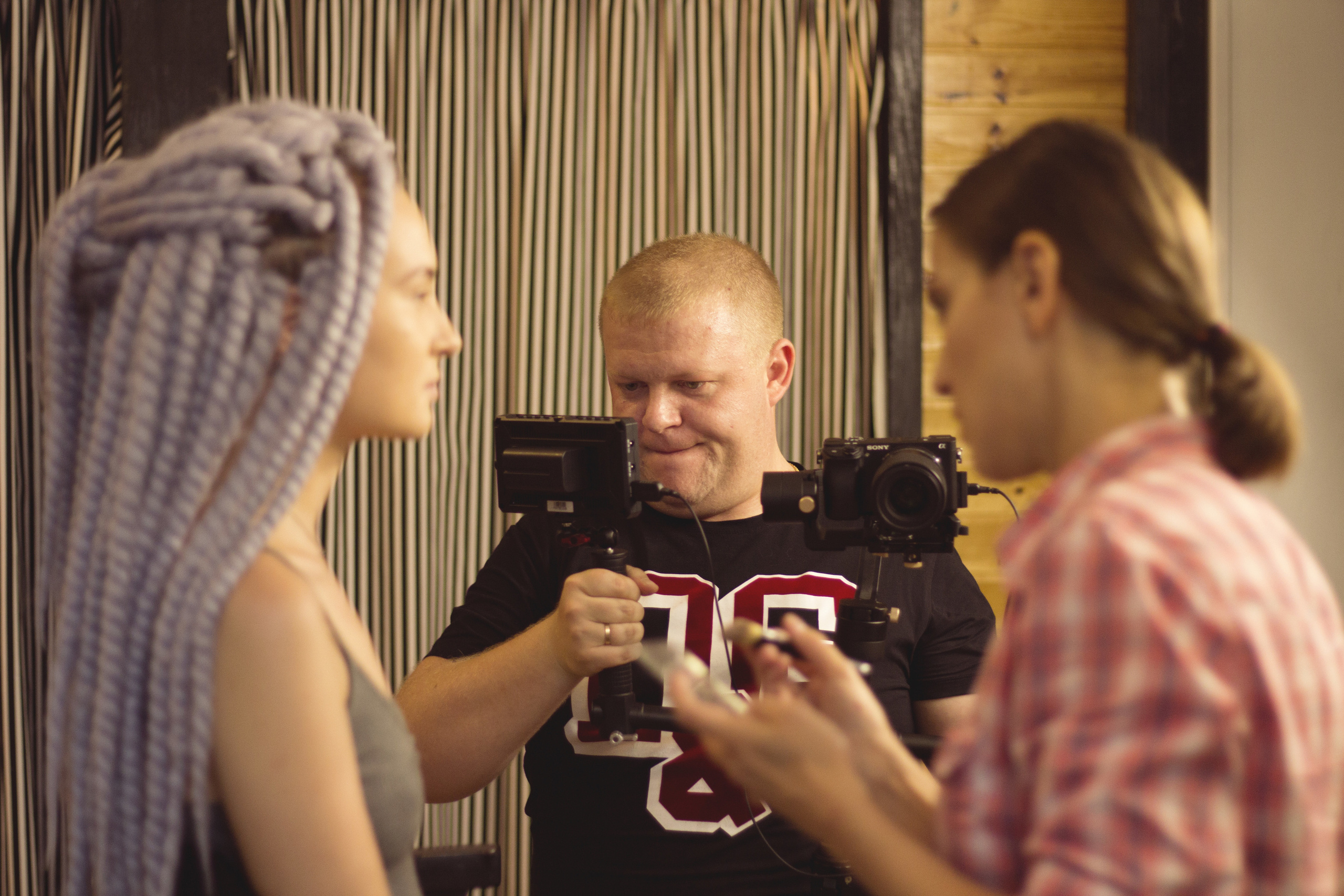 Съемка рабочего процесса. Портретный фотограф в Краснодаре Александра Хафизова