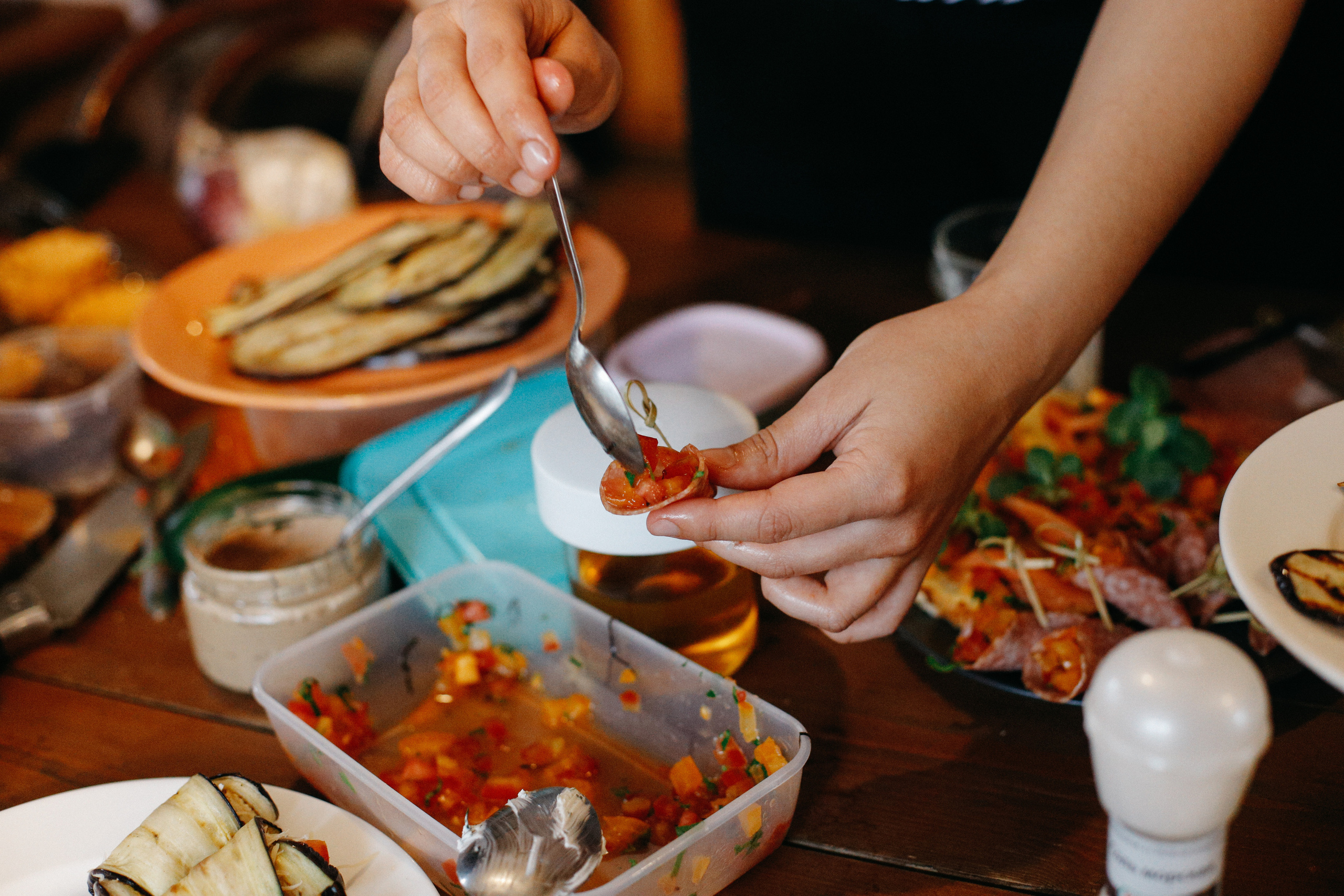 Вечерний ужин!. Свадебный фотограф Полина Мишуринская