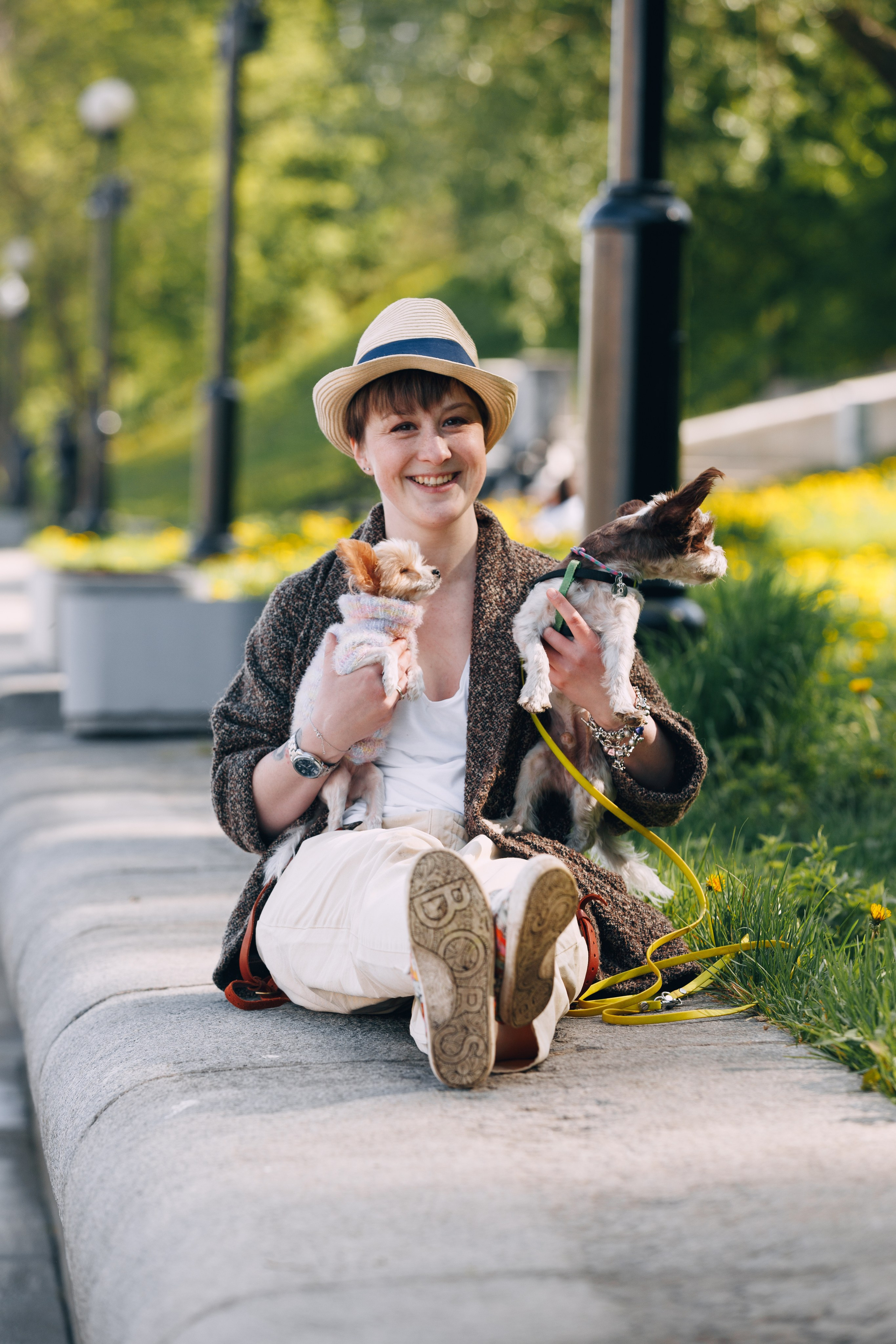 Оля, Патрик, Мейли и Джонни. Фотограф анималист Кристина Карпова, Москва