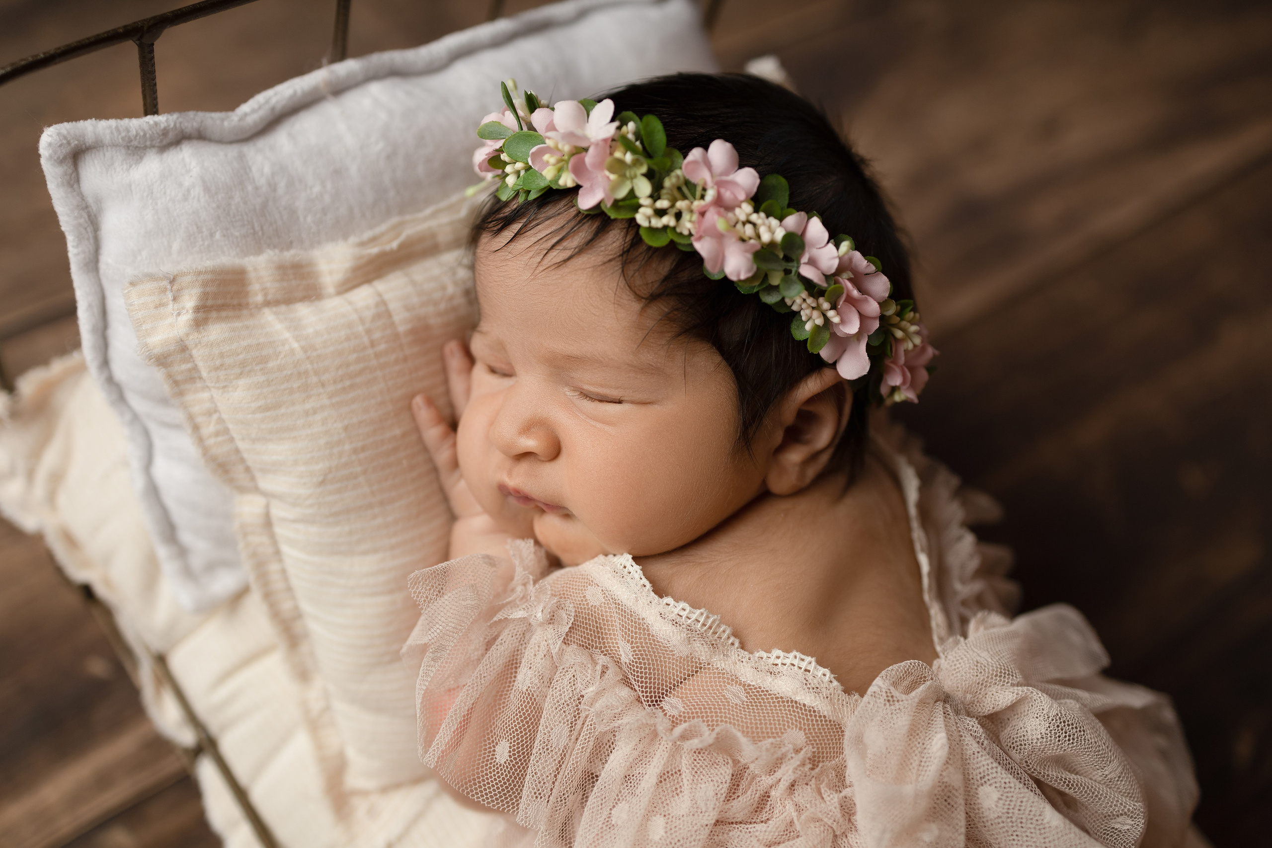 Мэри 12 дней. Фотограф новорождённых Newborn Москва