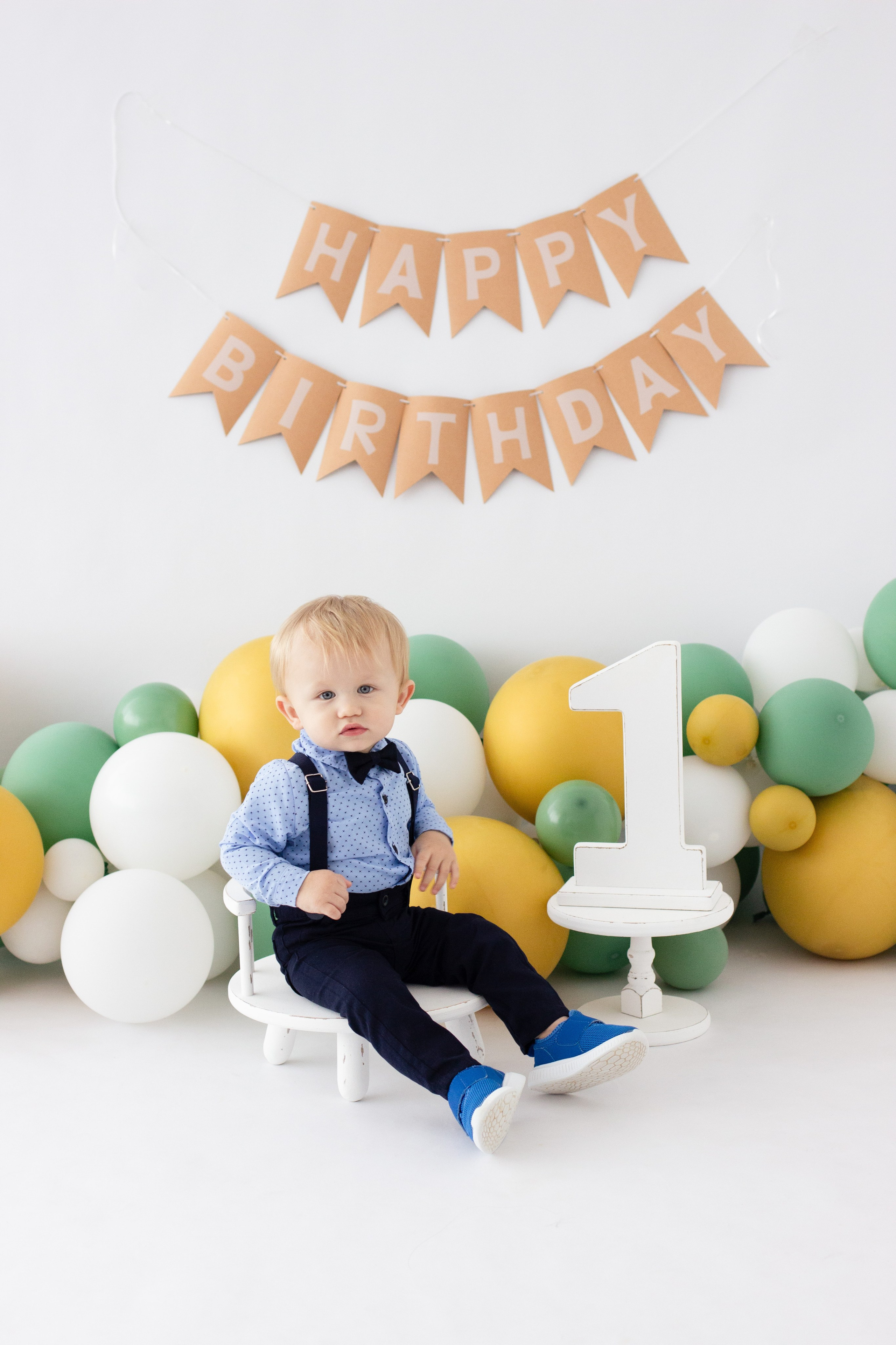 Дима 1 годик. Newborn-barykina.ru