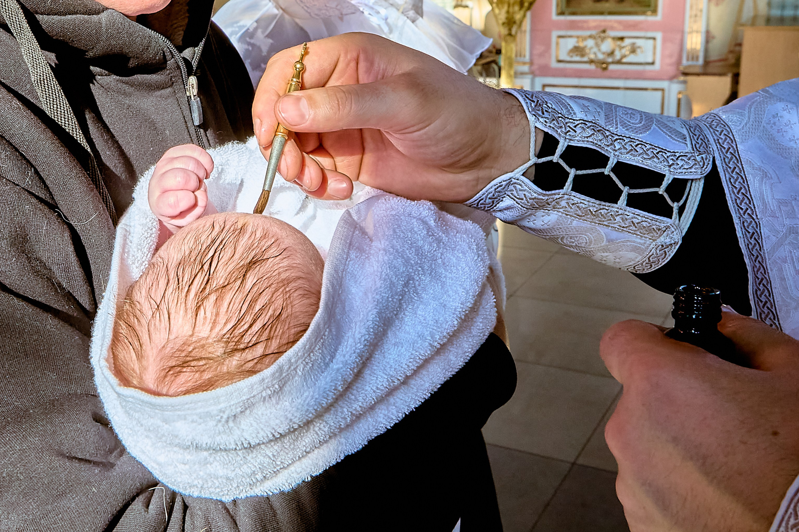 Таинство елее помазывания, Фотограф Дзержинск, православный портрет