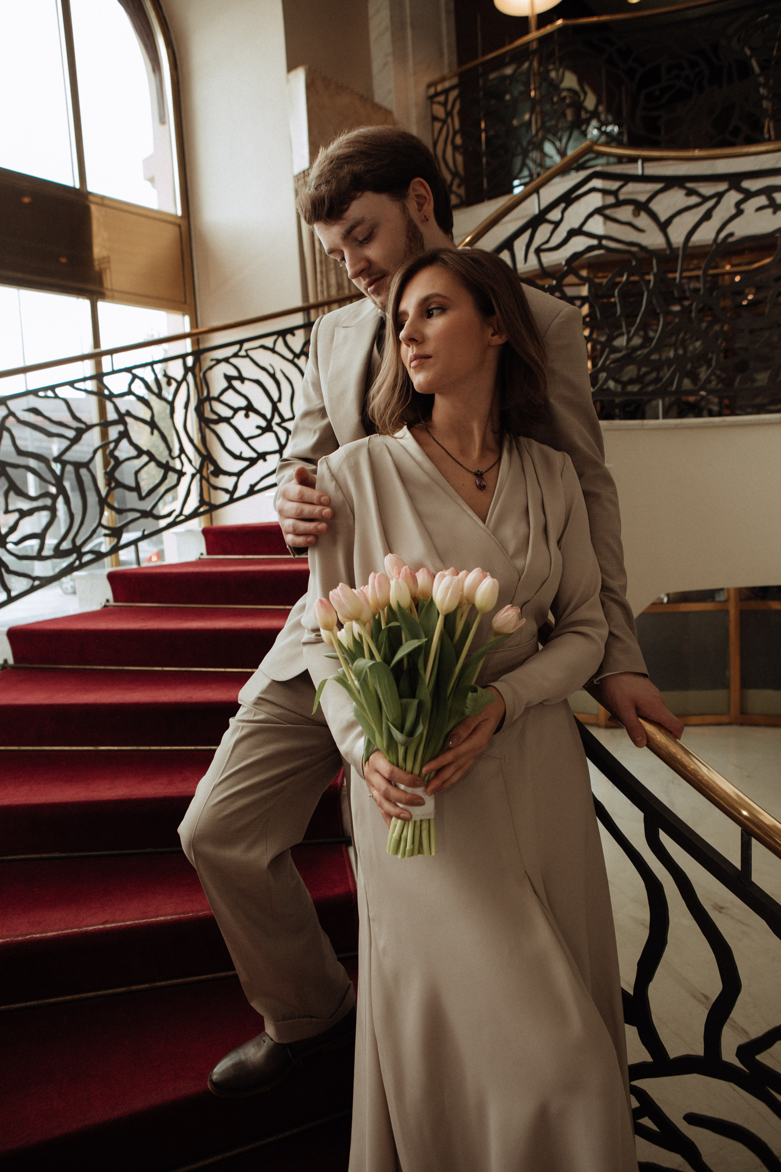 Саша и Вася. Утро в Балчуге и Роспись в Загсе. Свадебный и портретный фотограф в Москве Анастасия Масюк