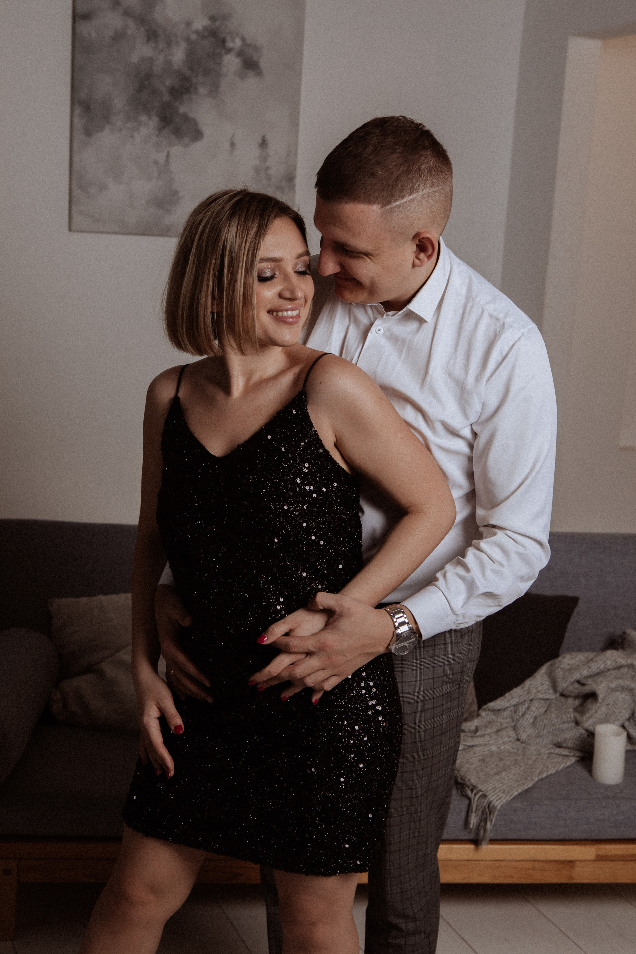 Наташа, Вадим и Оливия. Свадебный и портретный фотограф в Москве Анастасия Масюк