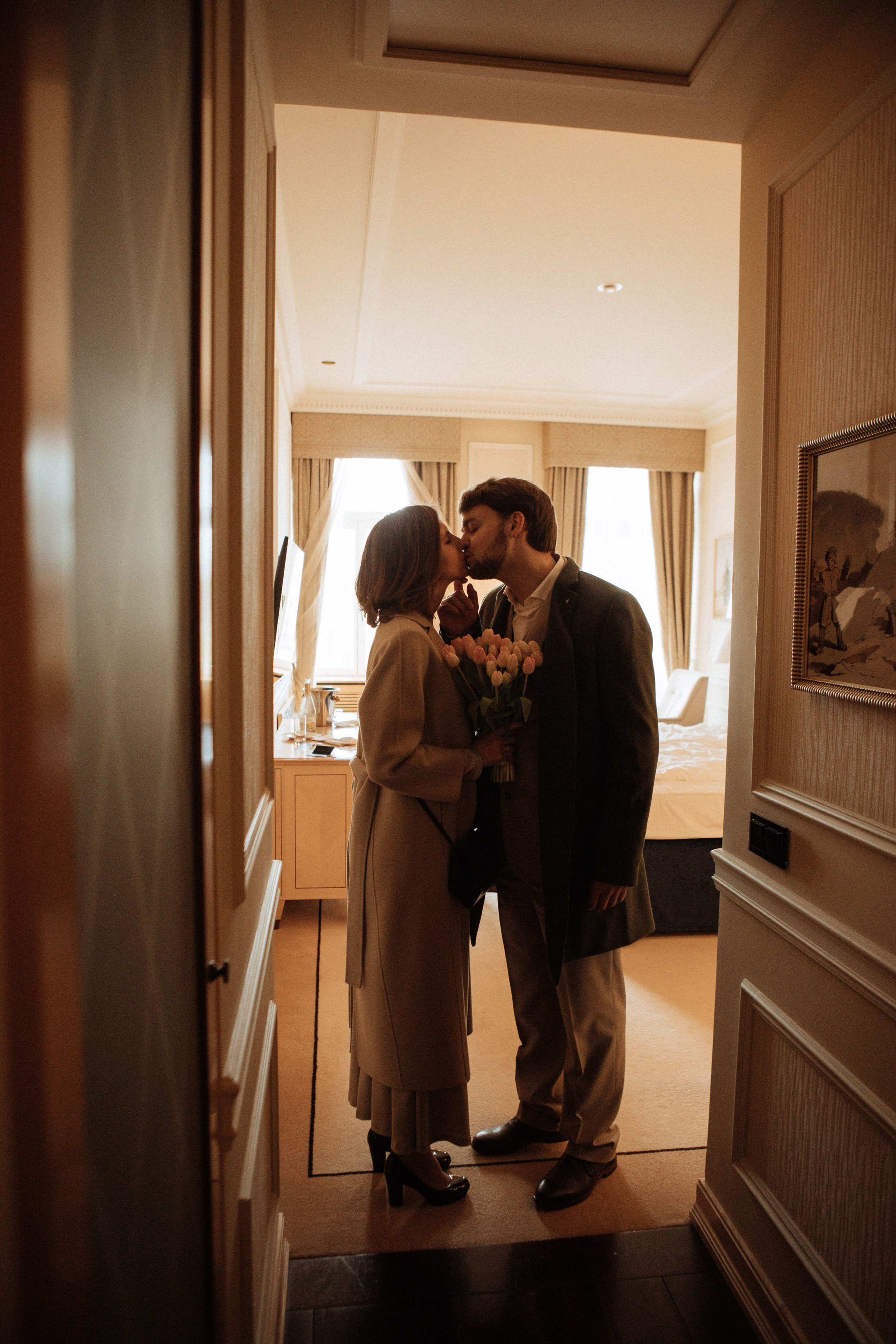 Саша и Вася. Утро в Балчуге и Роспись в Загсе. Свадебный и портретный фотограф в Москве Анастасия Масюк