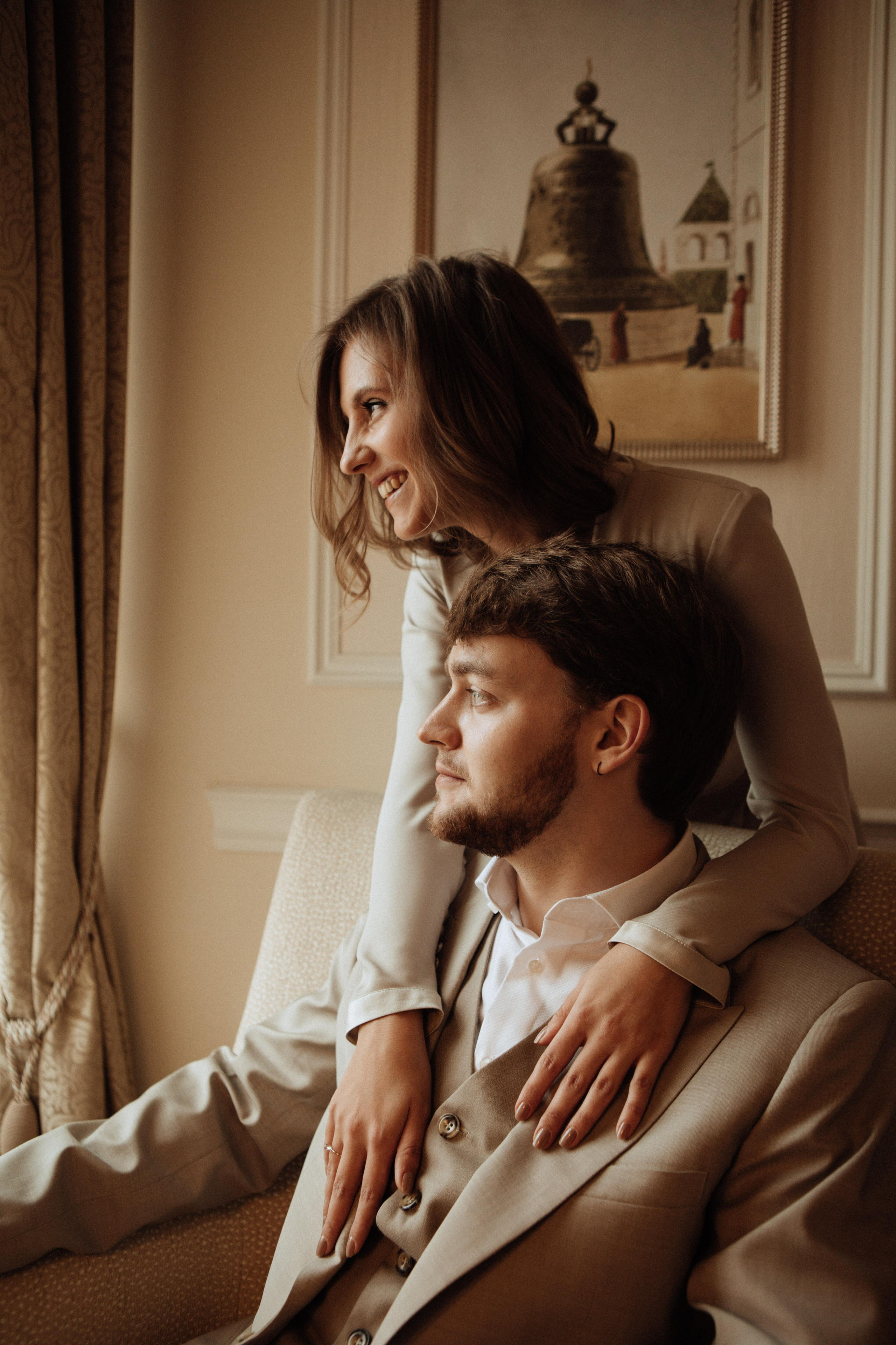 Саша и Вася. Утро в Балчуге и Роспись в Загсе. Свадебный и портретный фотограф в Москве Анастасия Масюк