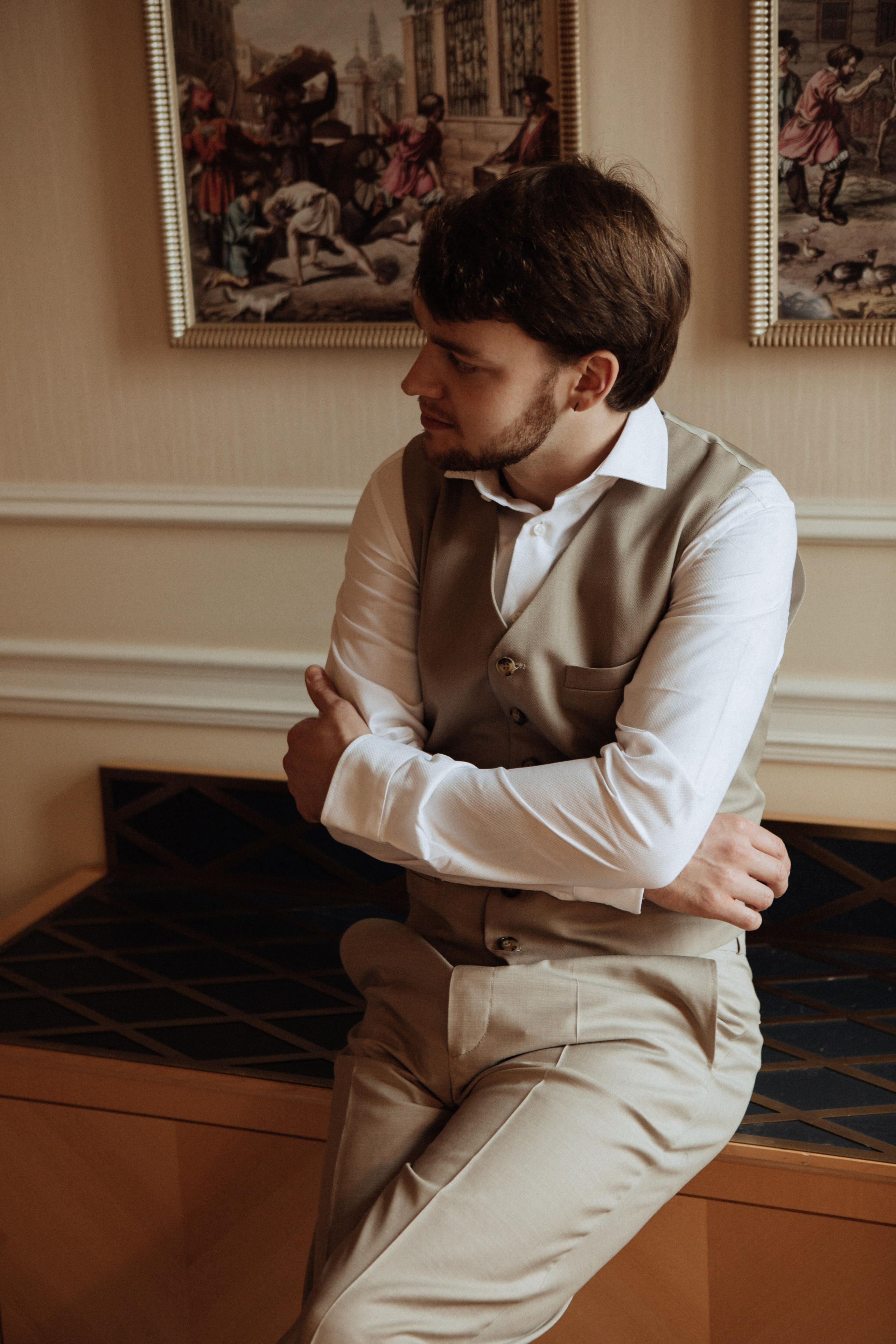 Саша и Вася. Утро в Балчуге и Роспись в Загсе. Свадебный и портретный фотограф в Москве Анастасия Масюк