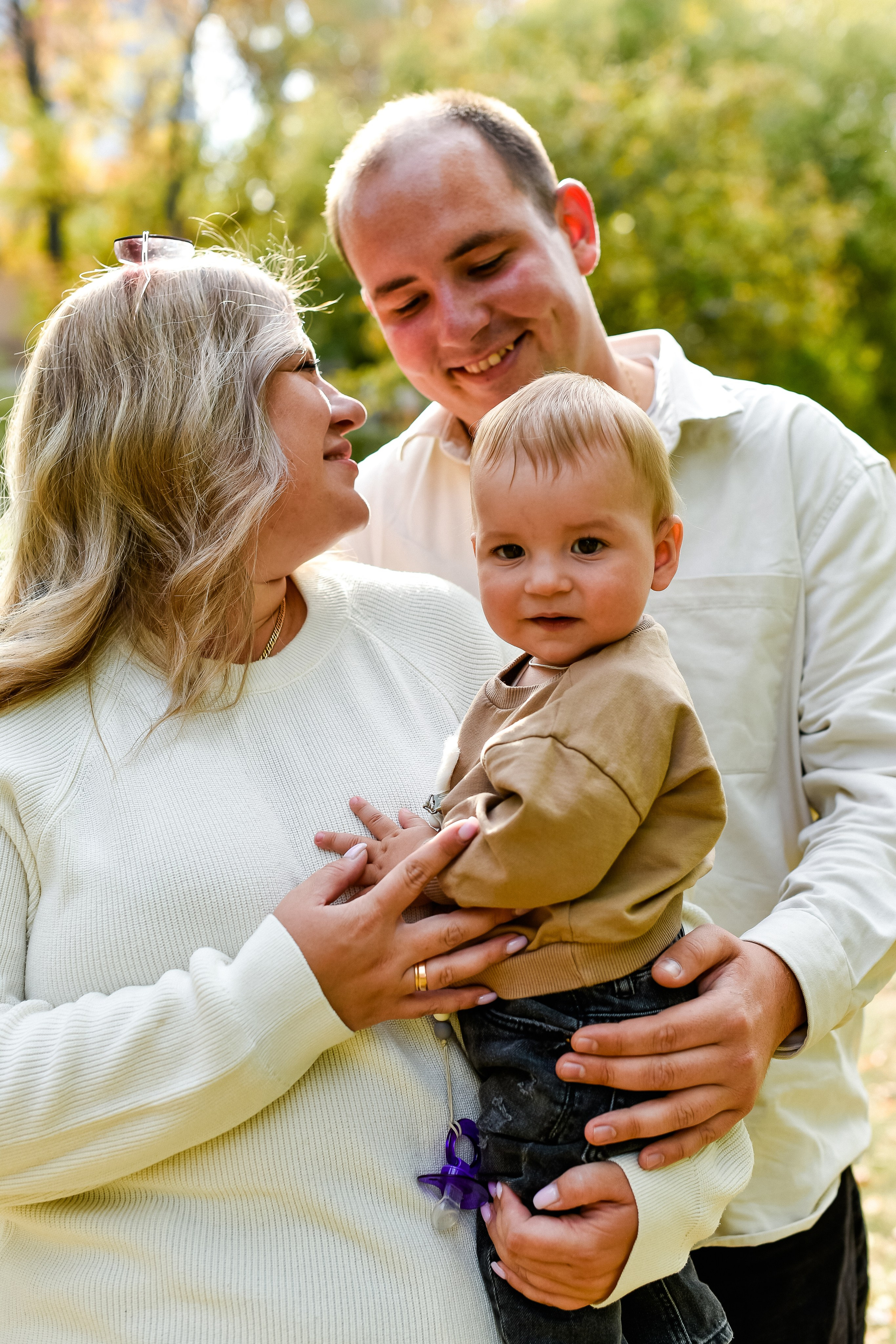 Семья Дмитрий, Настенька и Мирон