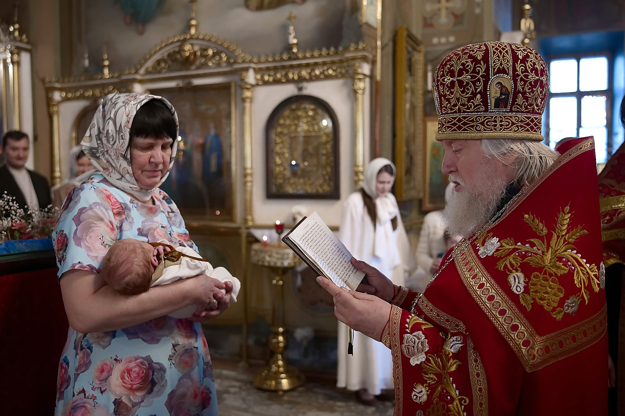 Таинство Крещения на Светлой Седмице. Фотограф в Москве