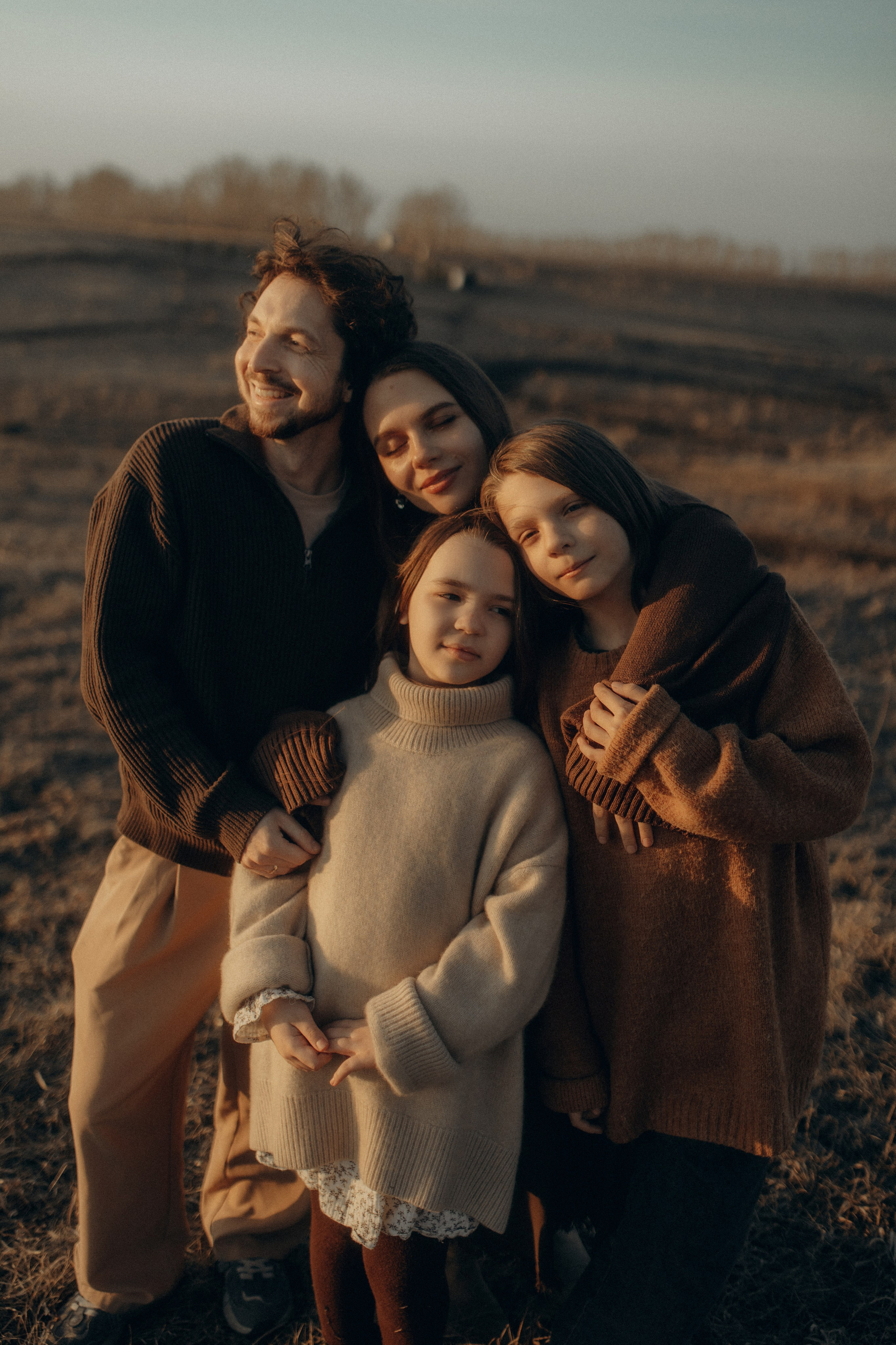 Семейная фотосессия Надя, Сережа, Арсений и Аня. Семейный и свадебный фотограф в Новосибирске/Бийске Екатерина Логинова