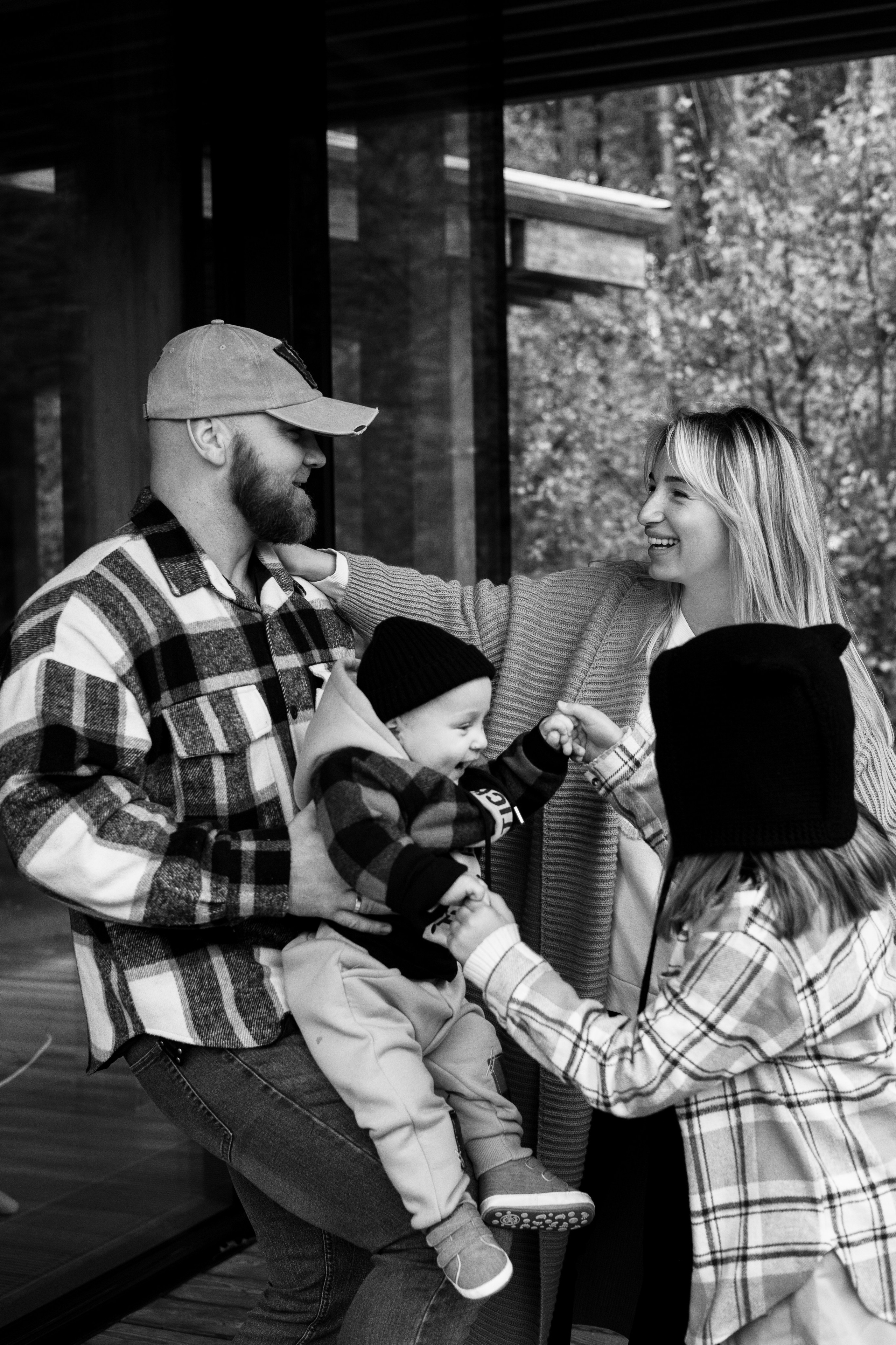 Семейные фотоистории на природе