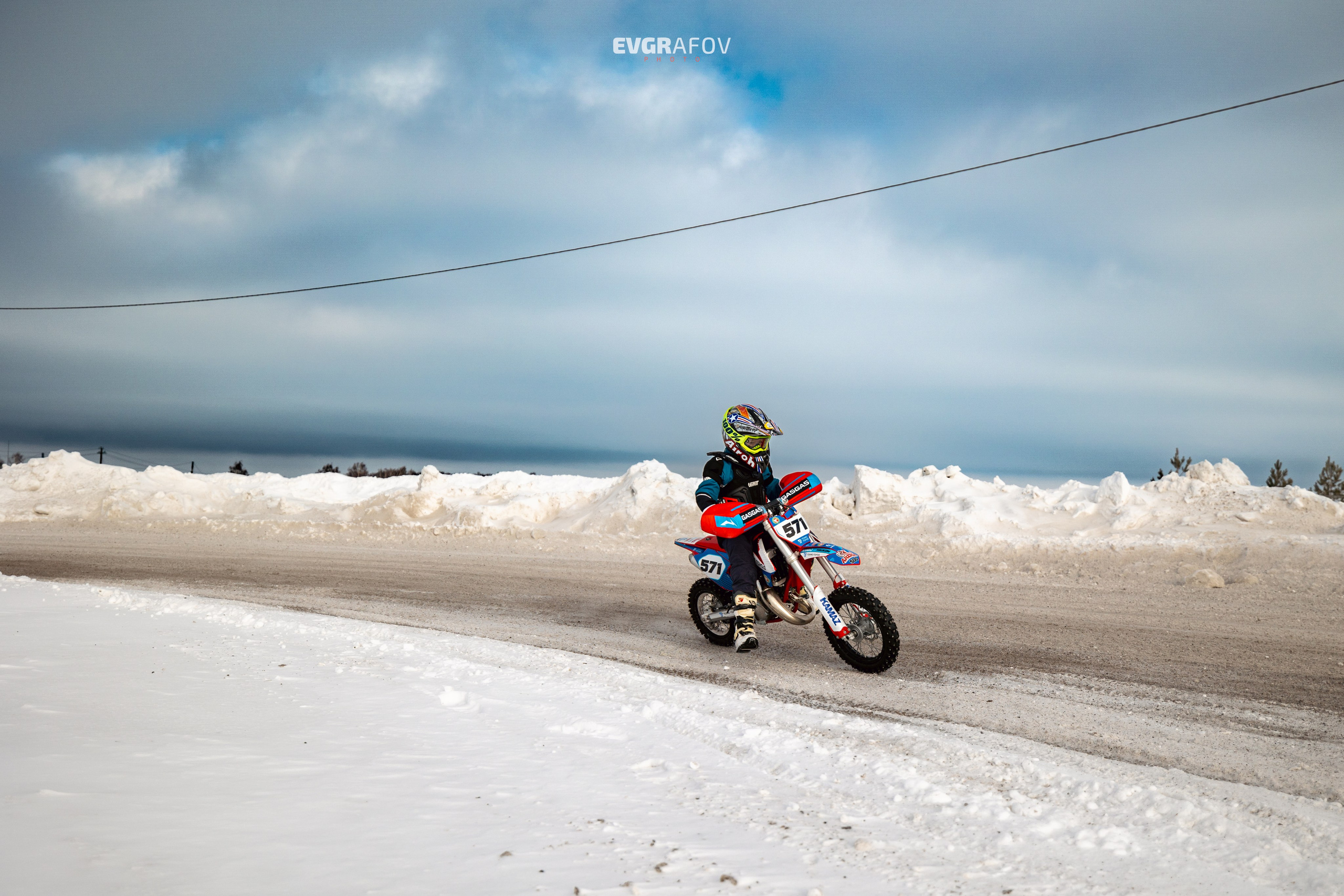 Открытый кубок Республики Татарстан по мотокроссу 3 этап. 4 февраля 2024 г. Фотограф Евграфов Александр