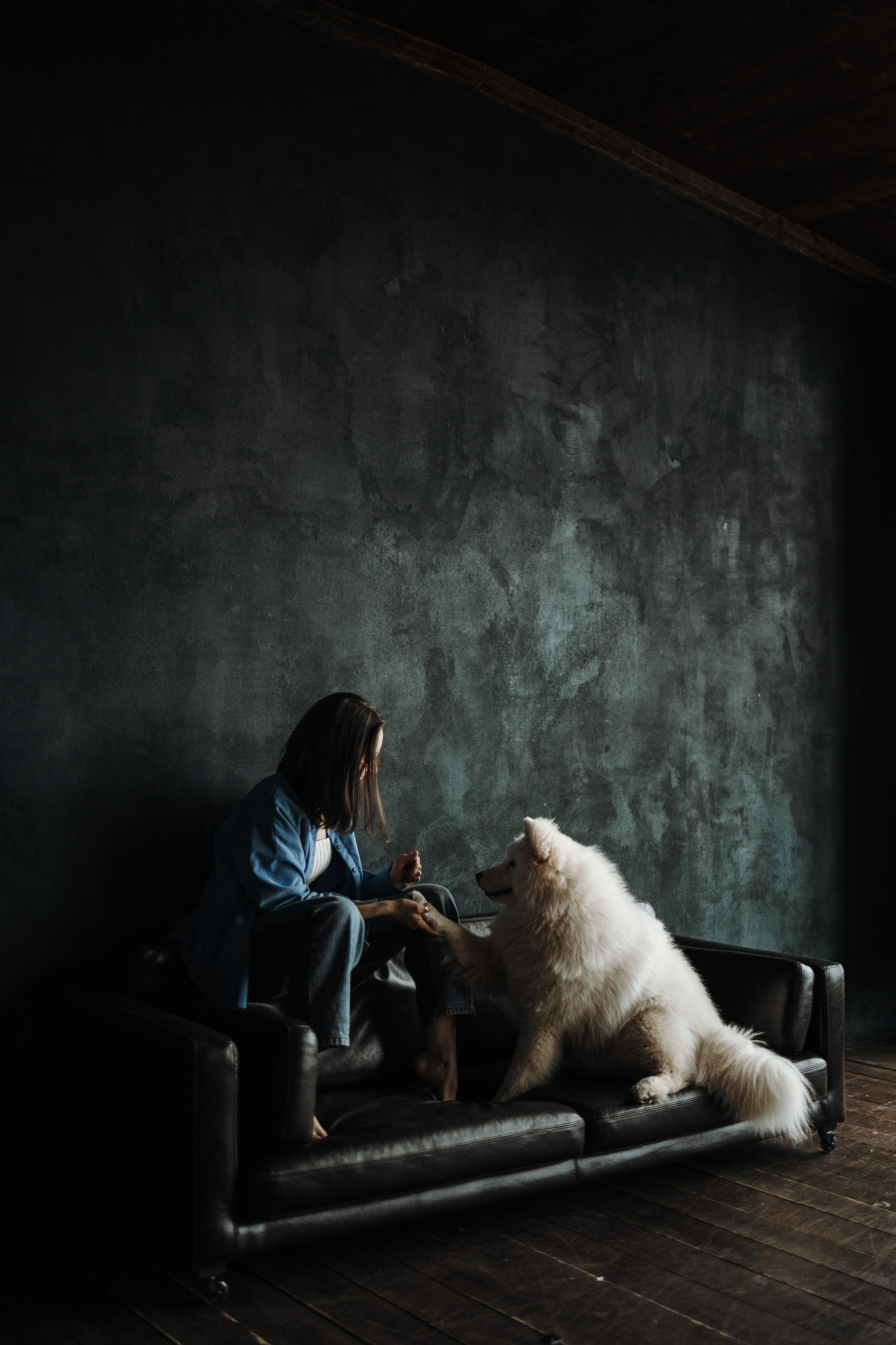 Марина и Мушу. Фотограф — Анималист | Санкт-Петербург