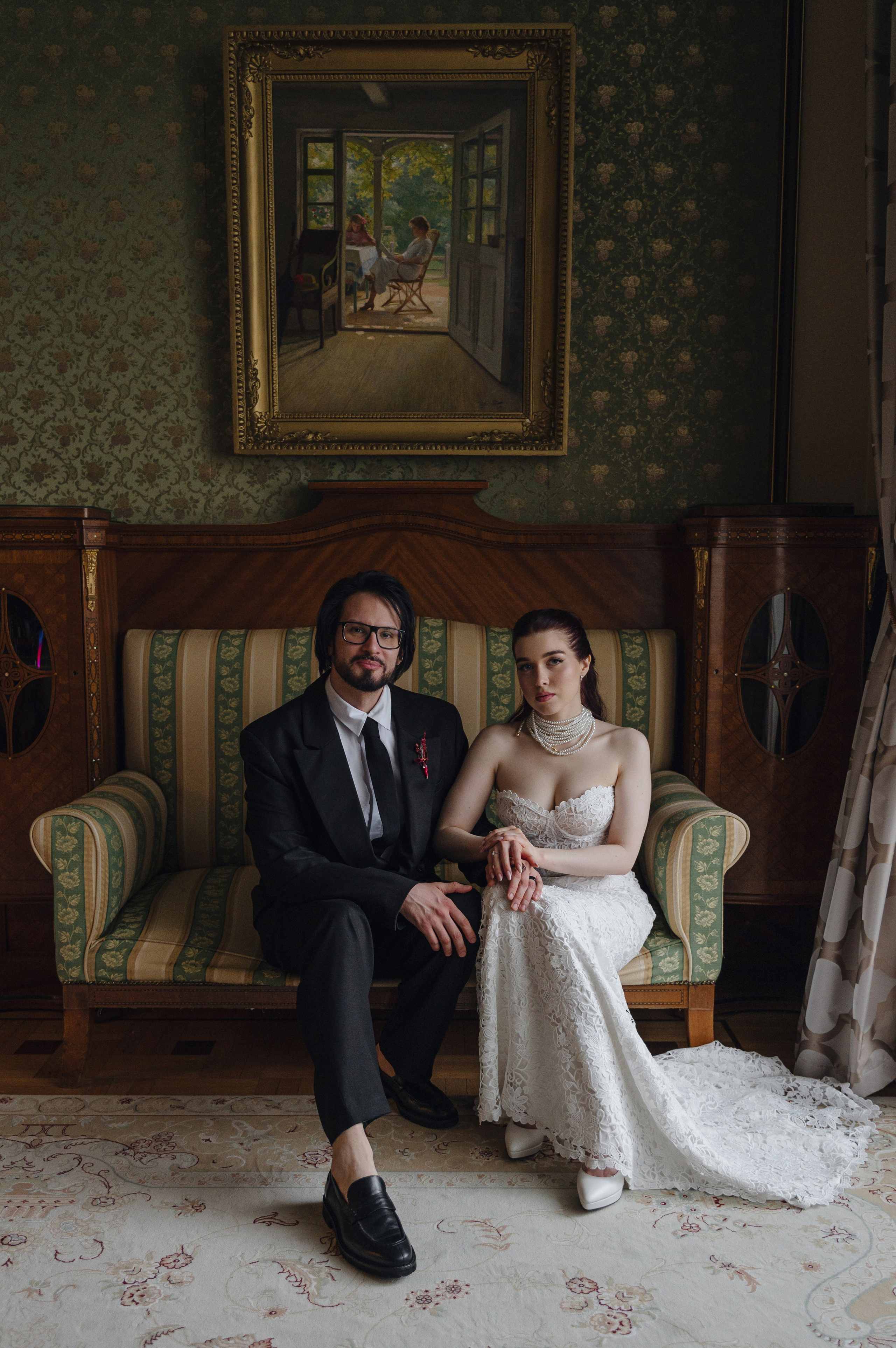 Денис и Анастасия. Метрополь и Особняк Спиридонова. Свадебный фотограф Москва и Санкт-Петербург. Анастасия Чудина