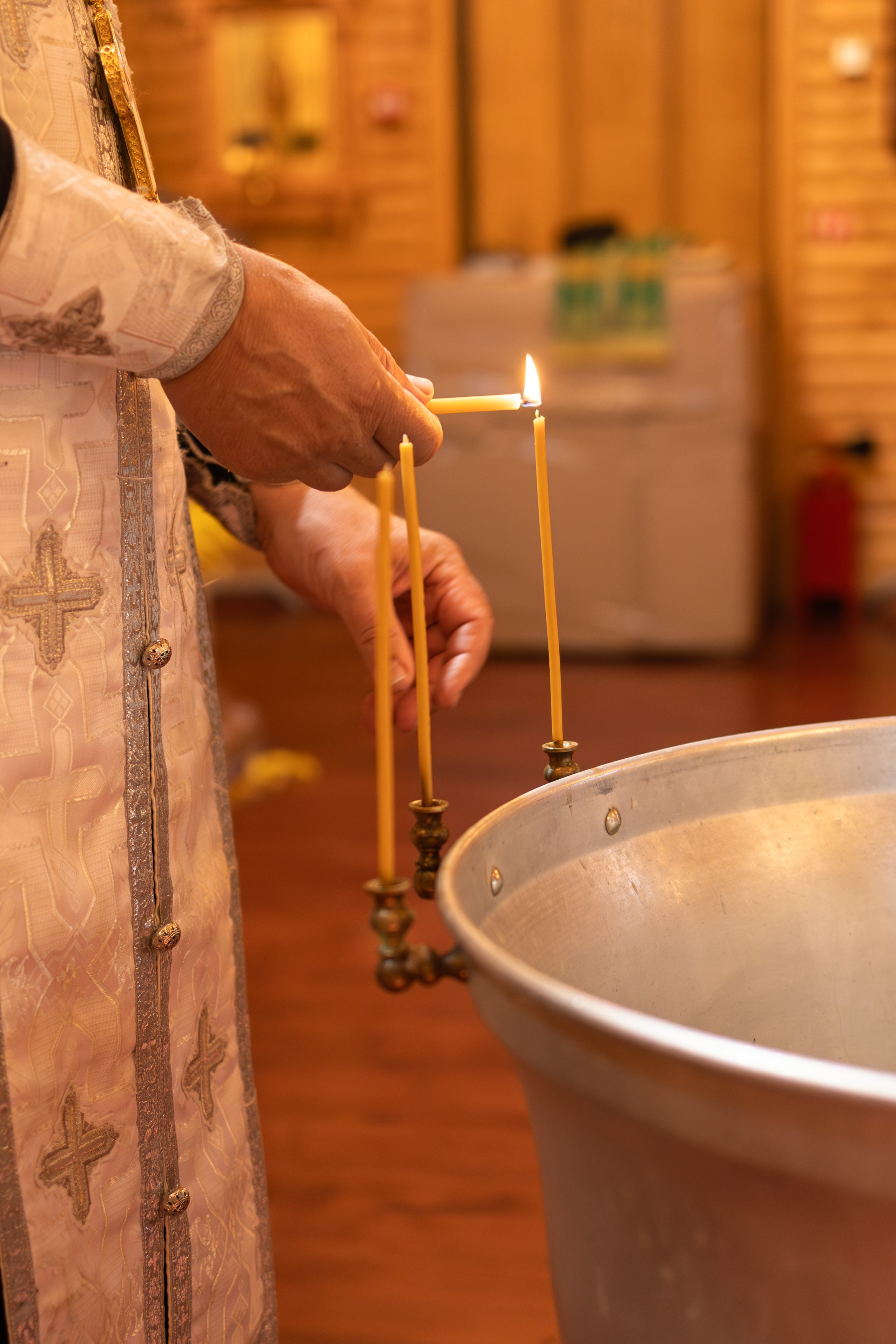 Крещение Александры. Фотограф Виктория Кравец