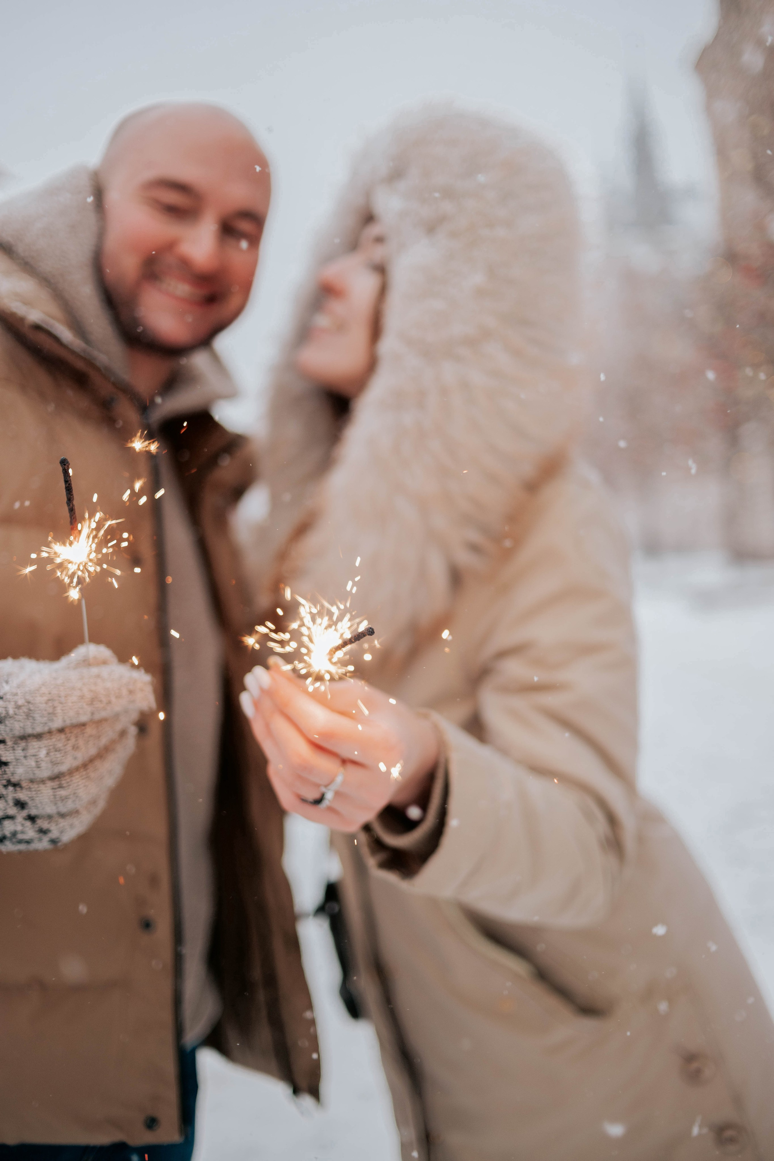 Новогодняя фотосессия lovestory. Фотограф Ногинск | Черноголовка Ева Быковских