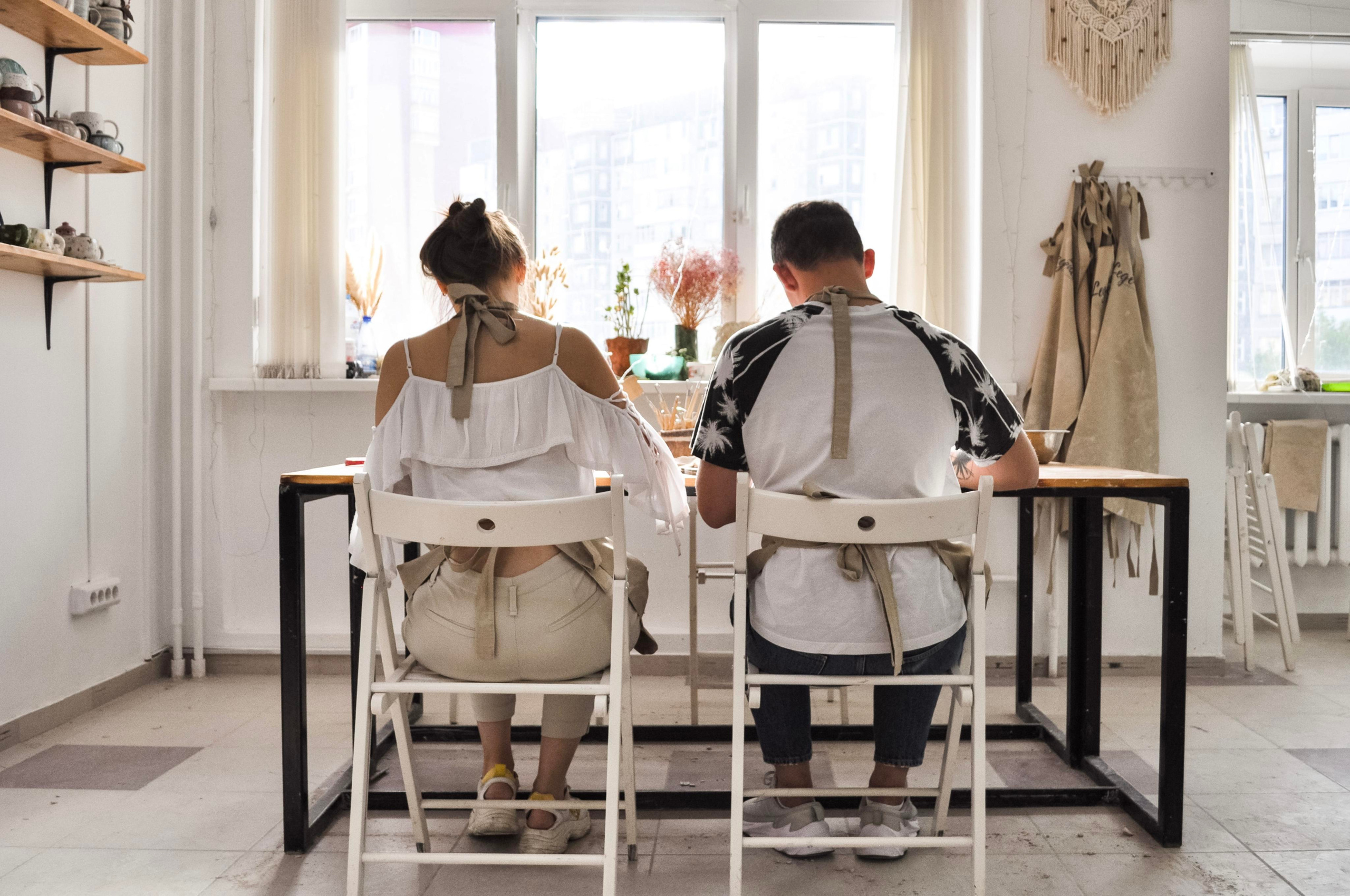 В мастерской. Фотограф Тюмень Александра Звягинцева