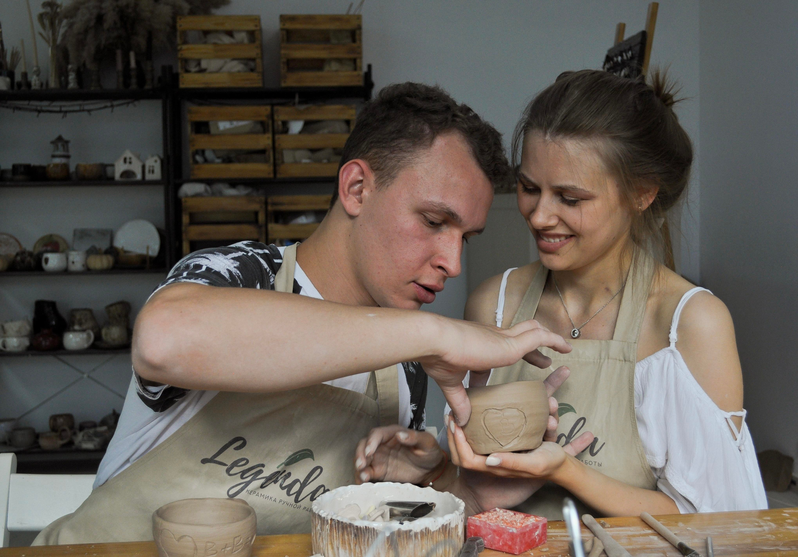 В мастерской. Фотограф Тюмень Александра Звягинцева