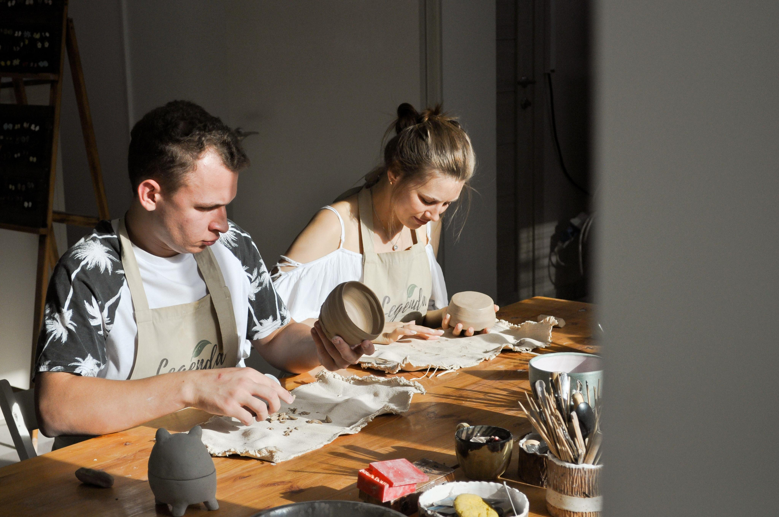 В мастерской. Фотограф Тюмень Александра Звягинцева