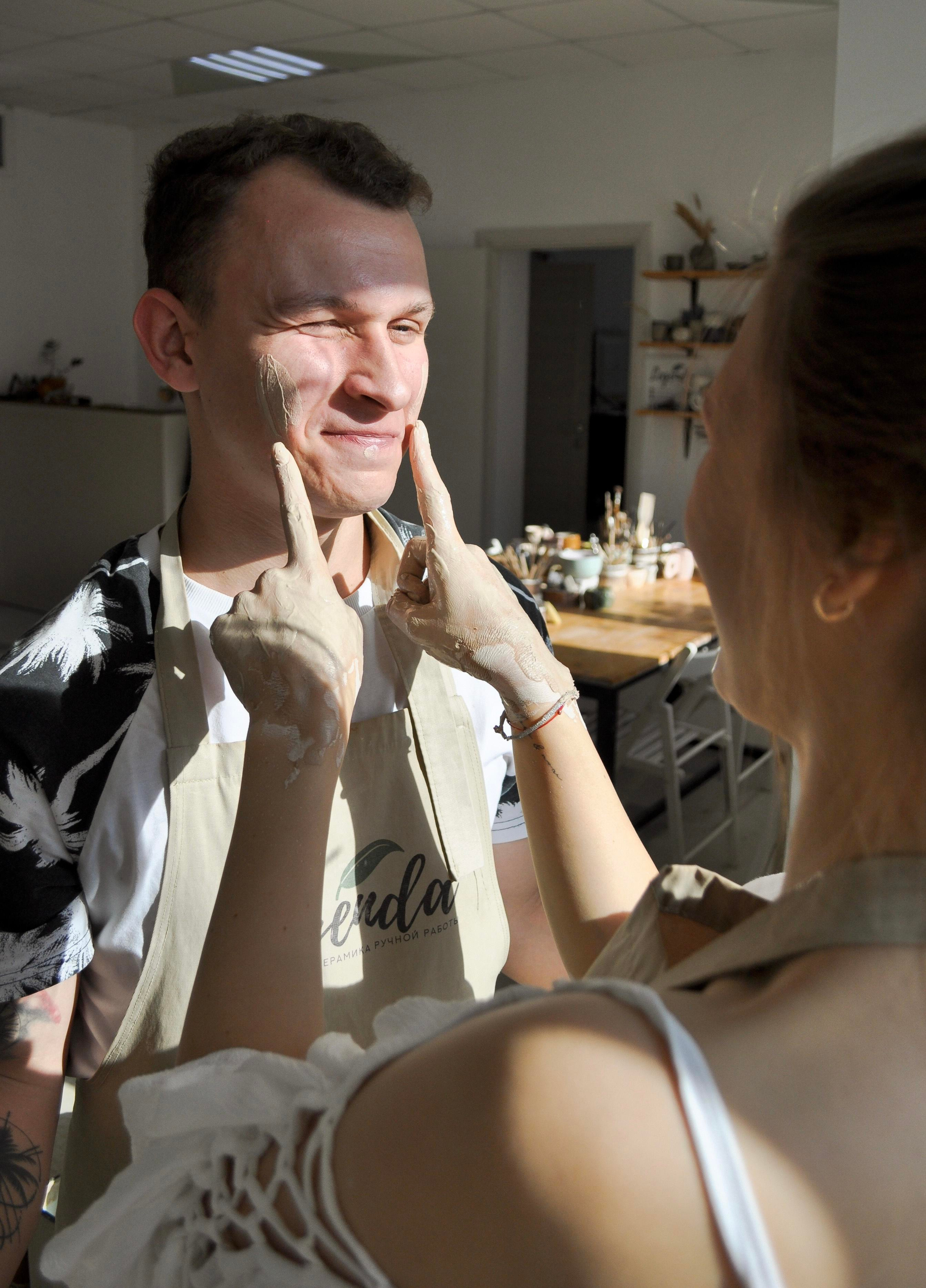 В мастерской. Фотограф Тюмень Александра Звягинцева