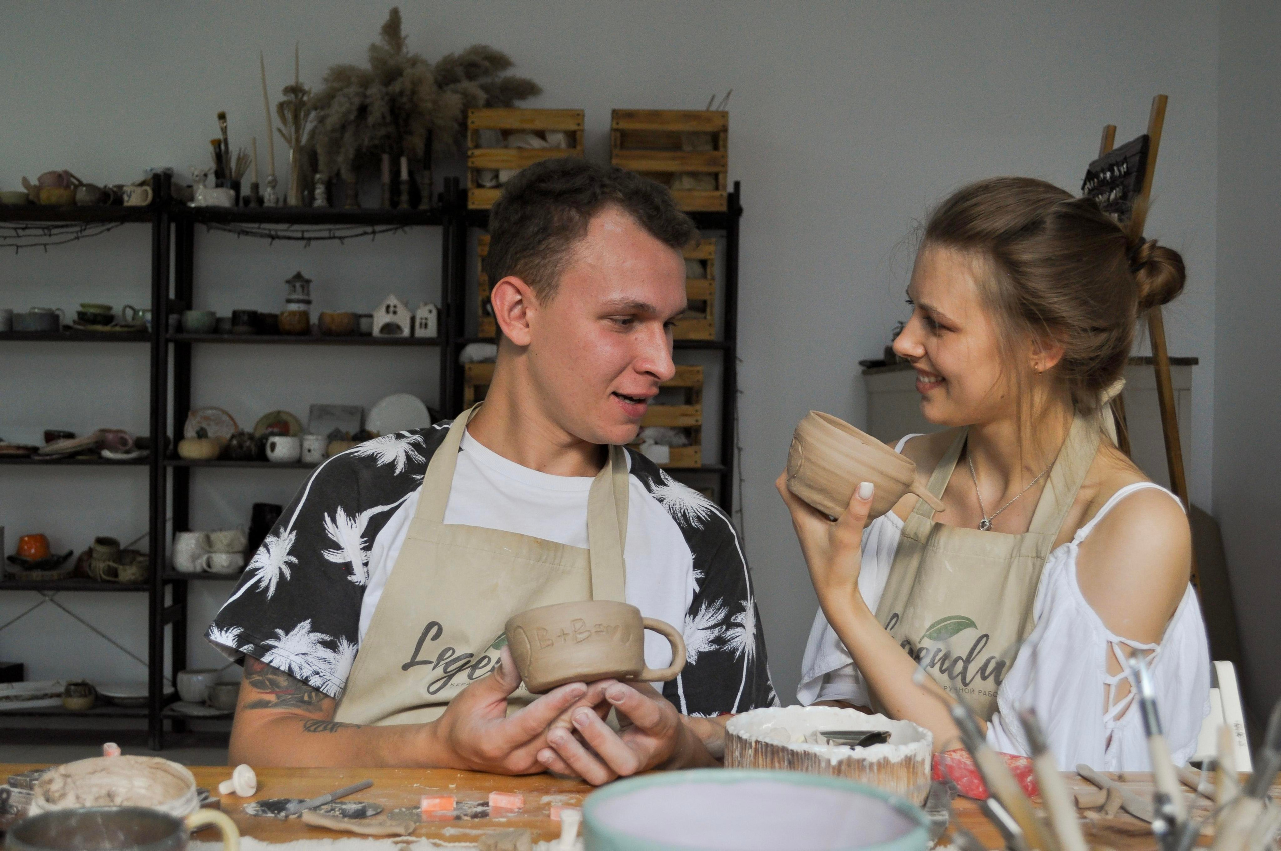 В мастерской. Фотограф Тюмень Александра Звягинцева