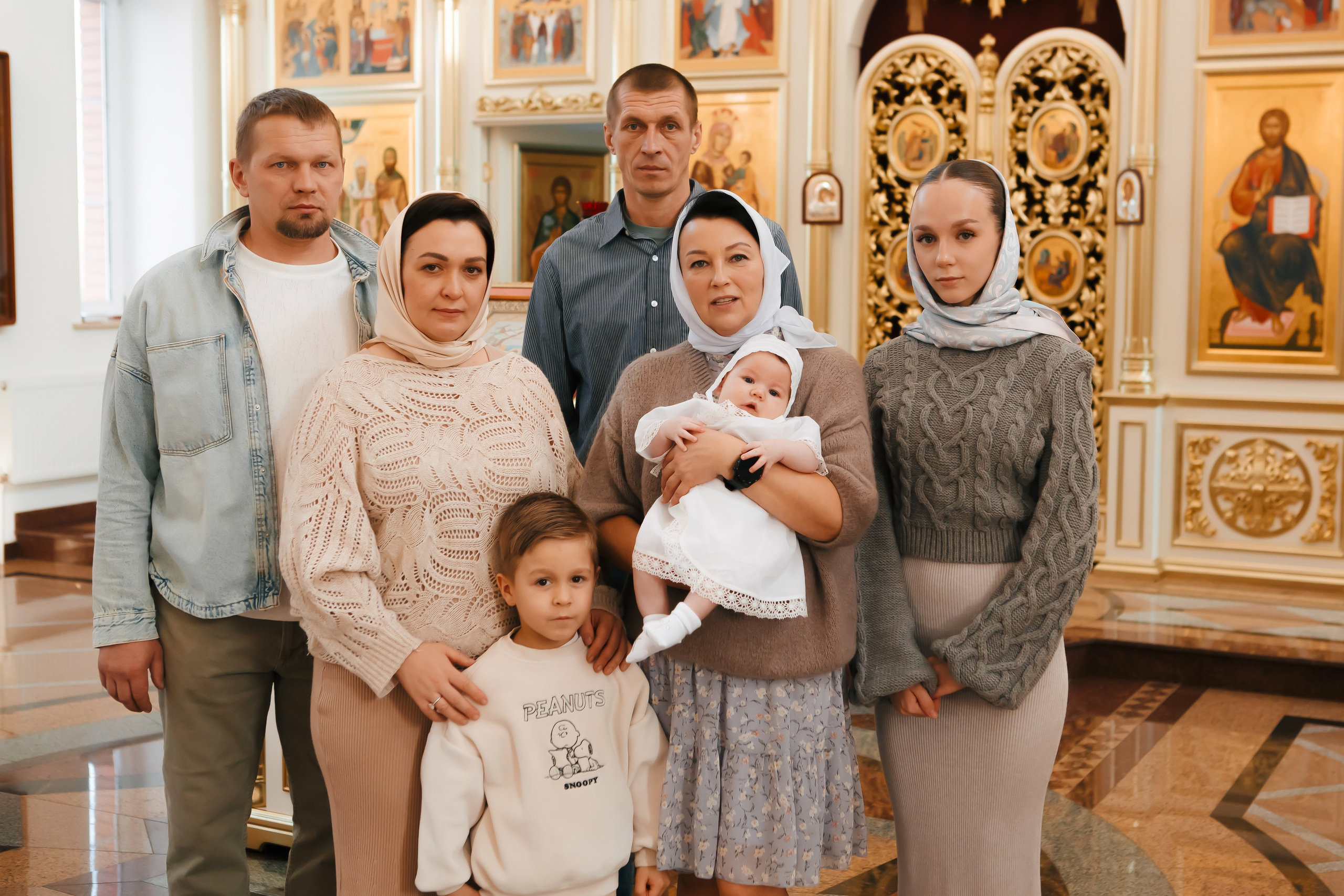 Крестины Давида. Фотограф Александра Рышкова