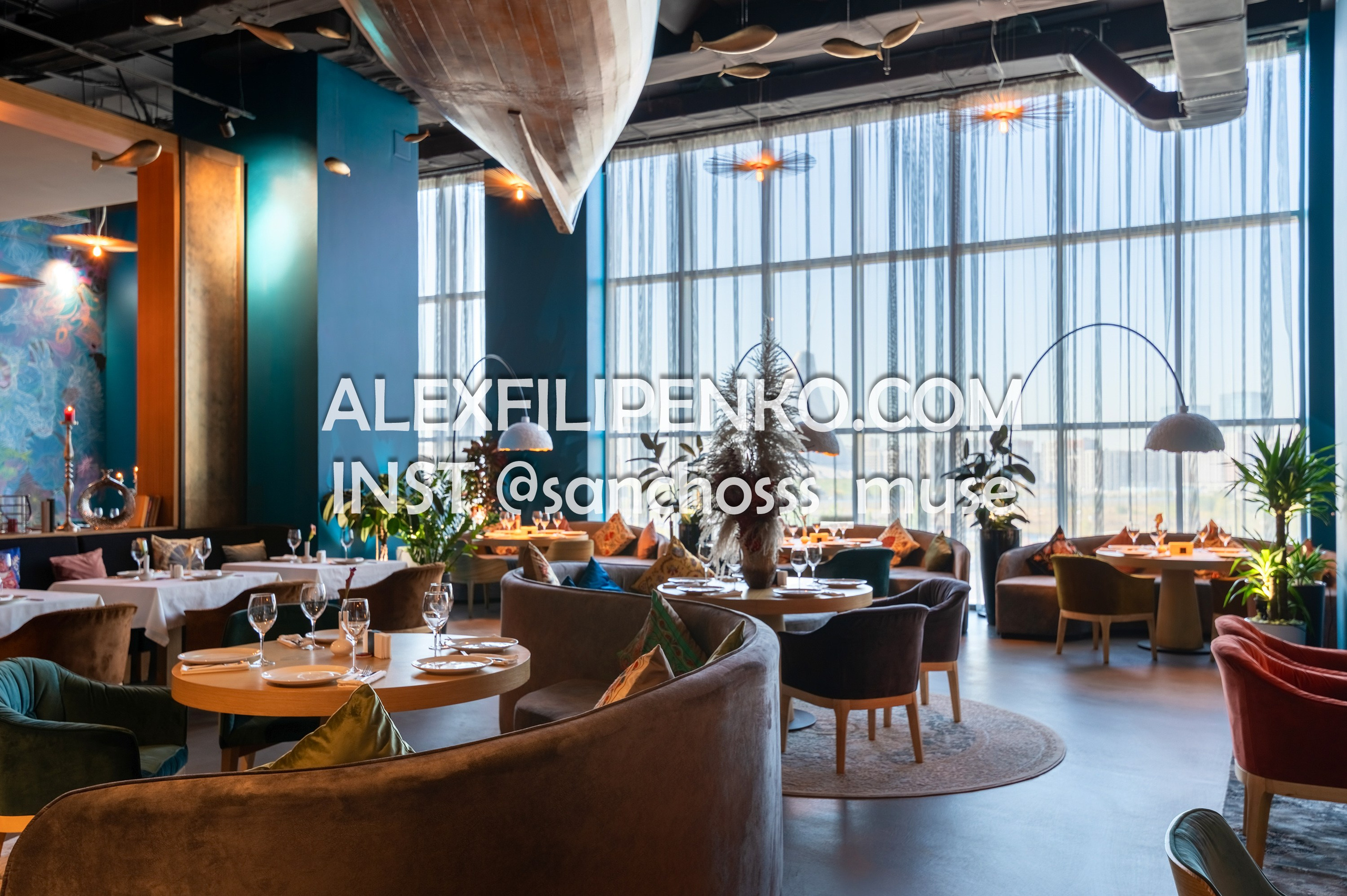 Ресторан Once. Фотограф интерьера недвижимости и архитектуры в Астане