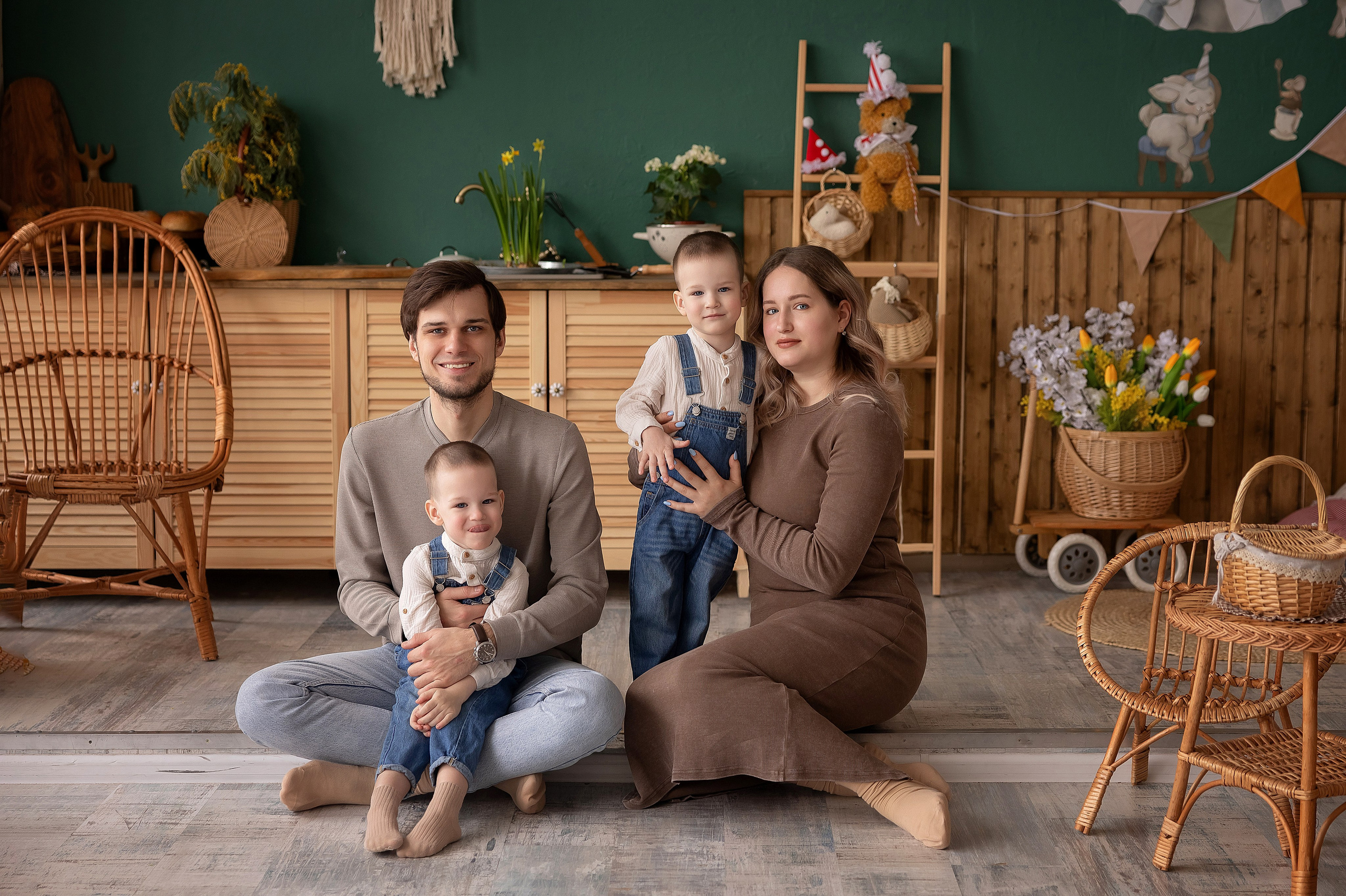 Андрюша и Саша 3 года. Фотограф на крещение и венчание